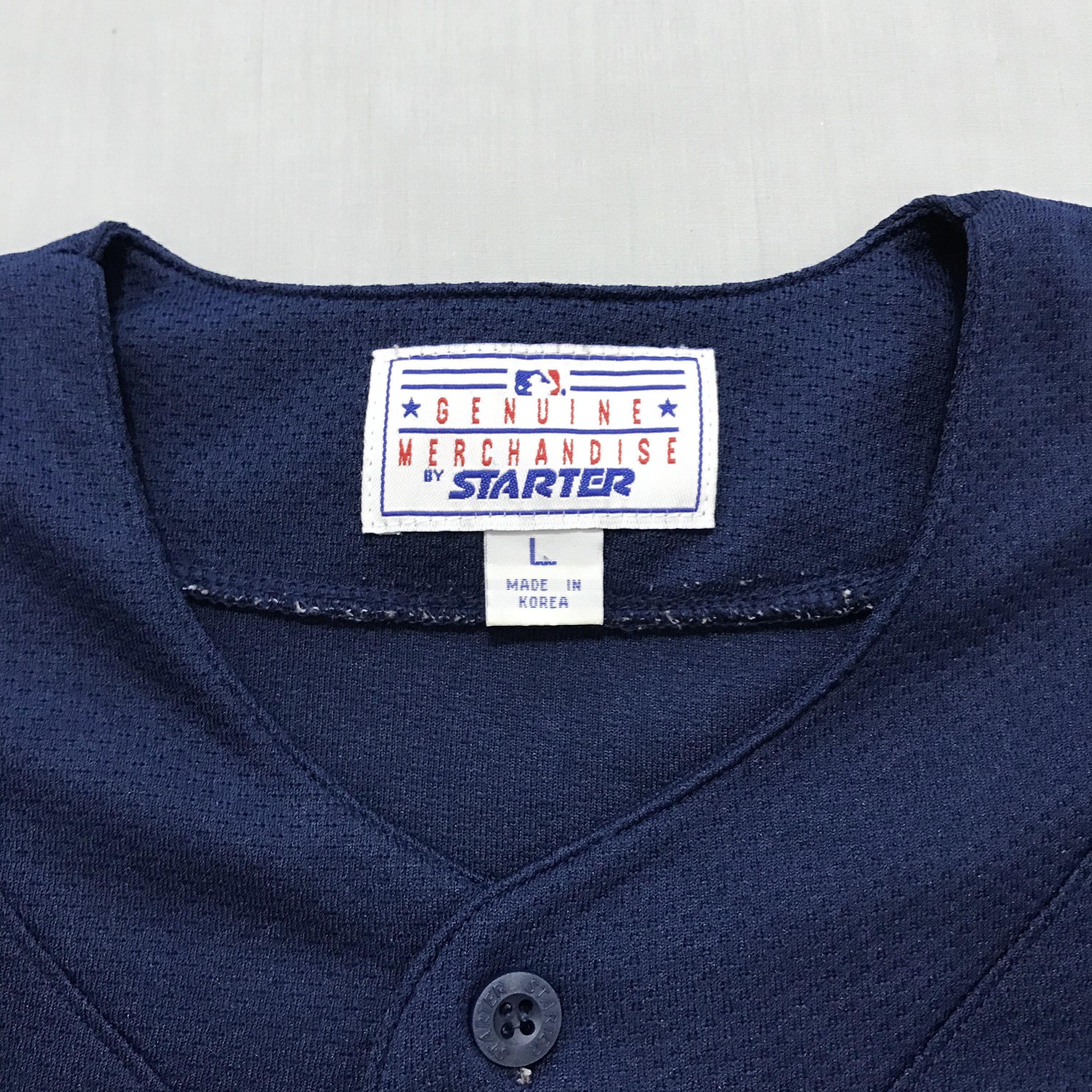 New York Yankees NEW YORK YANKEES Vintage STARTER Button Jersey MLB 90s ...