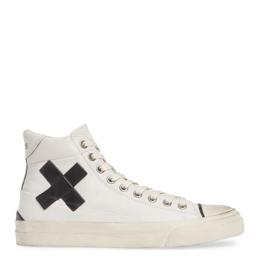 John Varvatos John Varvatos Bootleg Vulcanized X Hi White Grailed