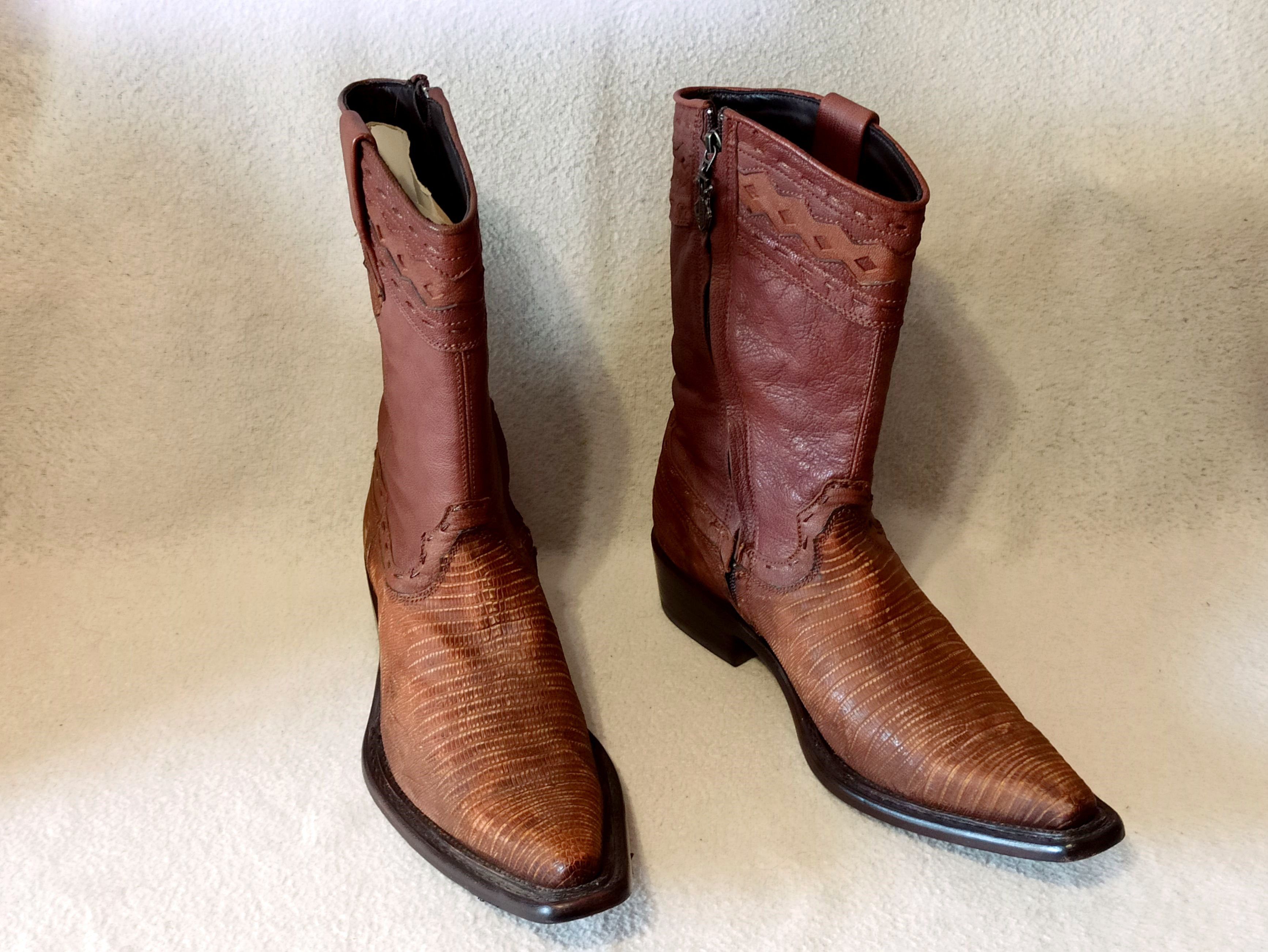 Cowboy Equipment Cuadro Lizard leather boots Size US 9.5 / EU 42-43 - 1 Thumbnail