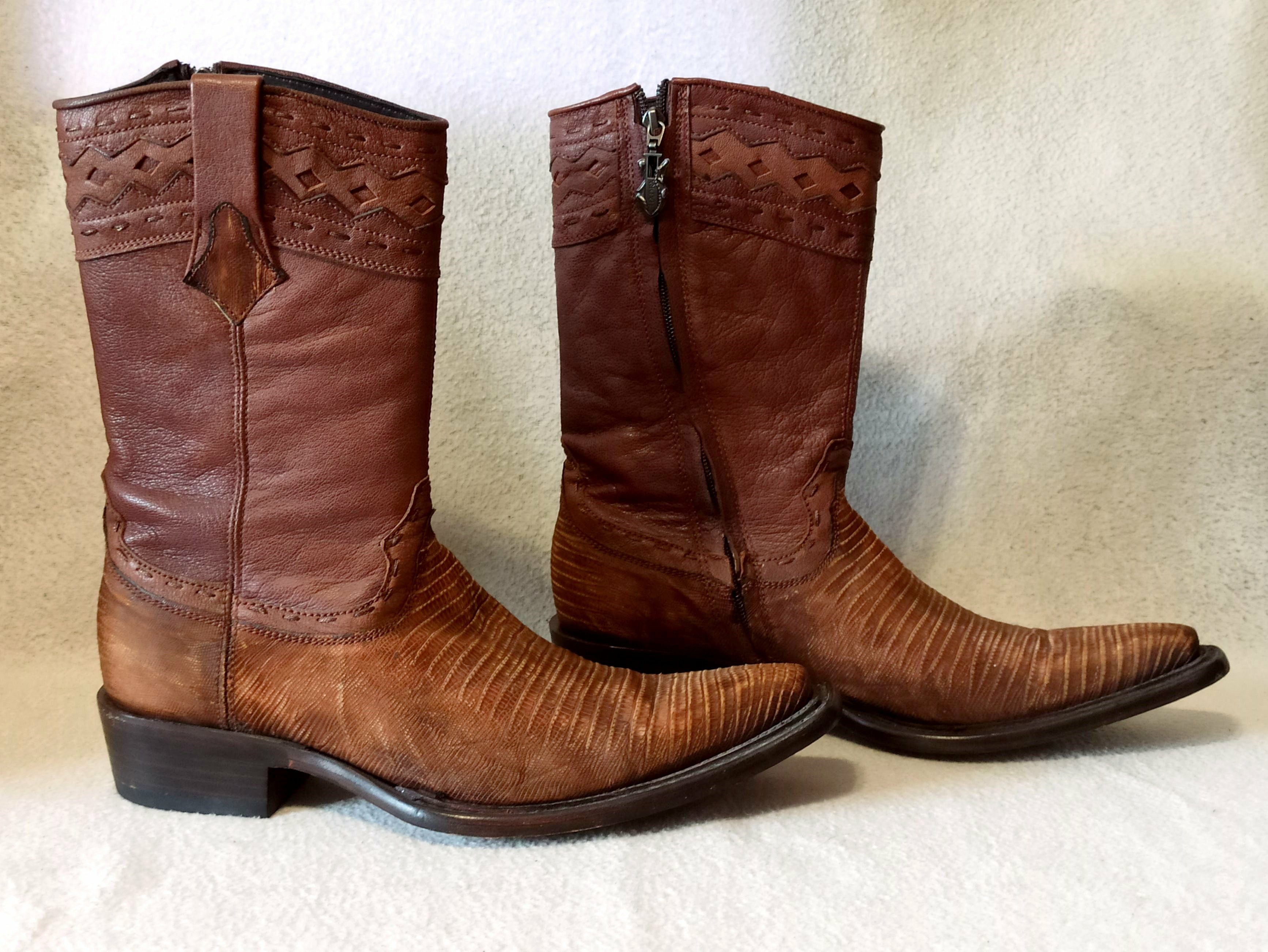 Cowboy Equipment Cuadro Lizard leather boots Size US 9.5 / EU 42-43 - 4 Thumbnail