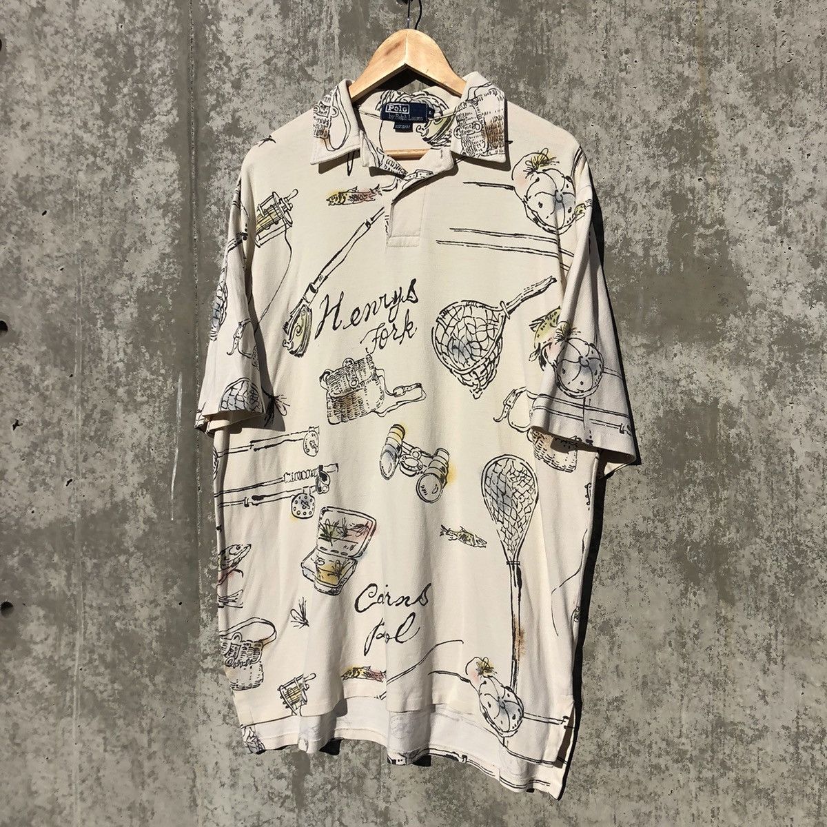 Polo Ralph Lauren × Vintage 90s Polo Ralph Lauren Fly Fishing