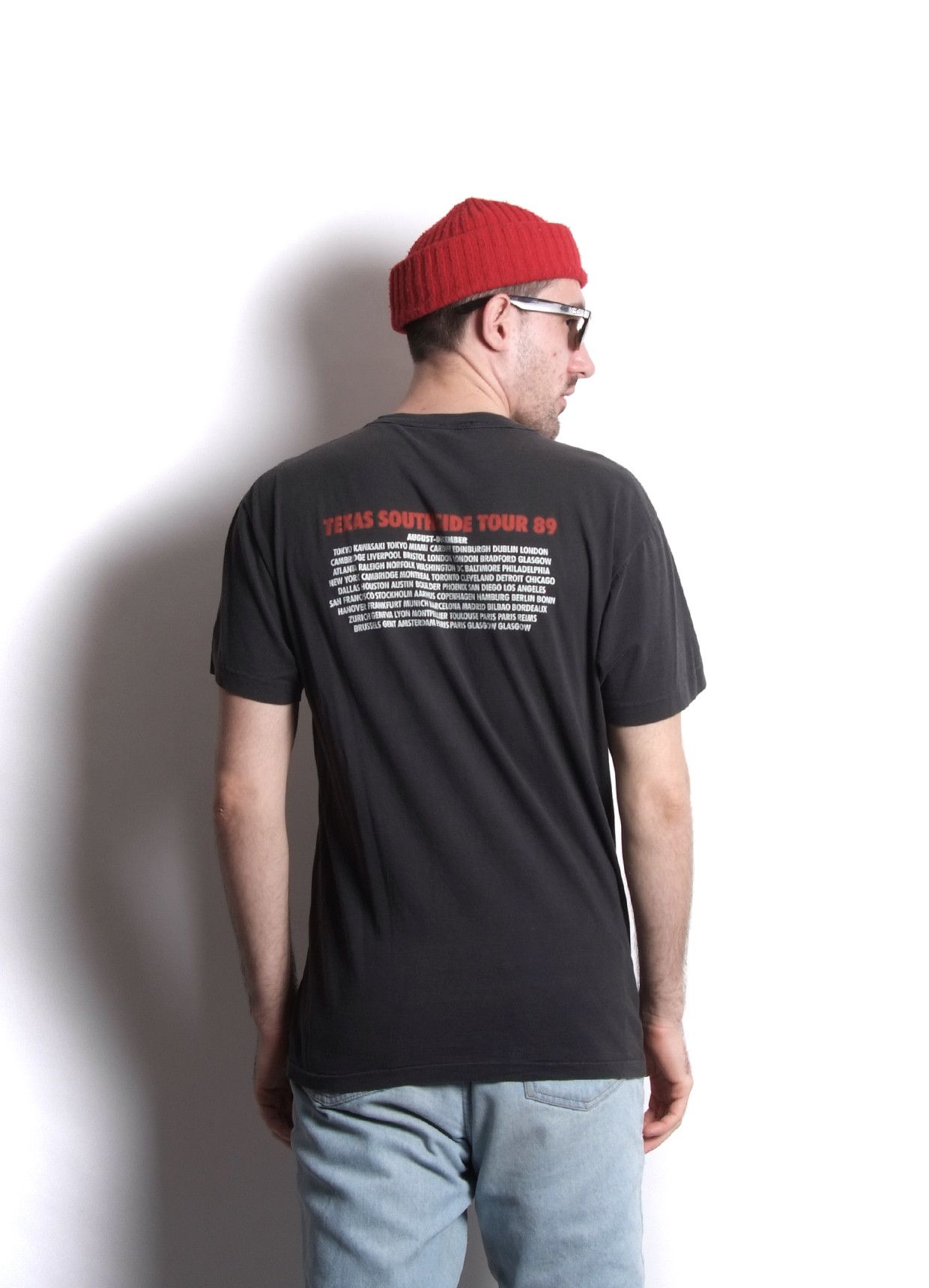 Band Tees × Vintage Vintage 80's Texas Band Southside Tour Single-Stitch Tee Size US L / EU 52-54 / 3 - 2 Thumbnail