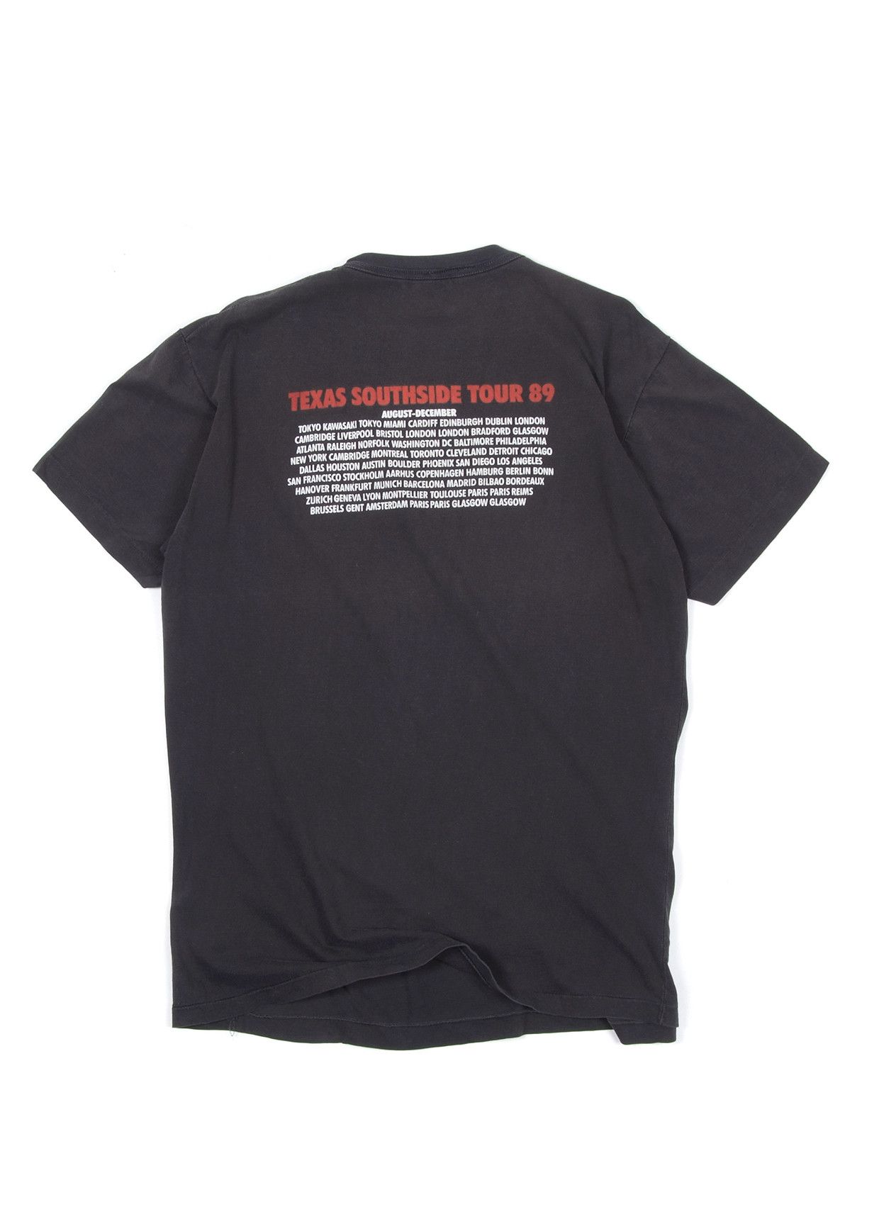 Band Tees × Vintage Vintage 80's Texas Band Southside Tour Single-Stitch Tee Size US L / EU 52-54 / 3 - 10 Thumbnail