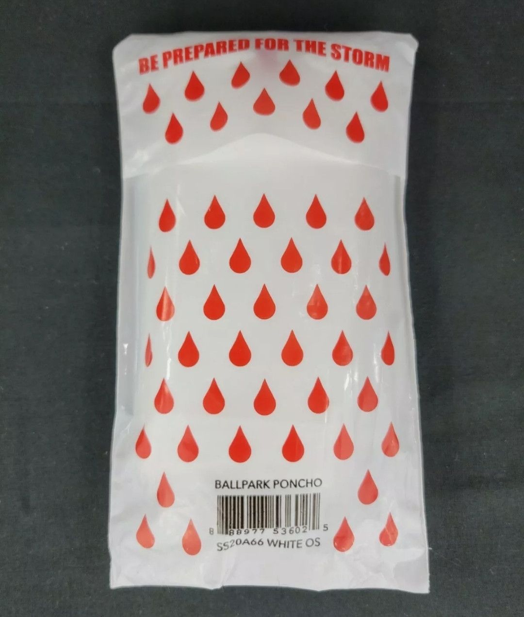 Supreme Rain Poncho Ballpark Box Logo SS20 Free Gift Unopened & New Size ONE SIZE - 2 Thumbnail
