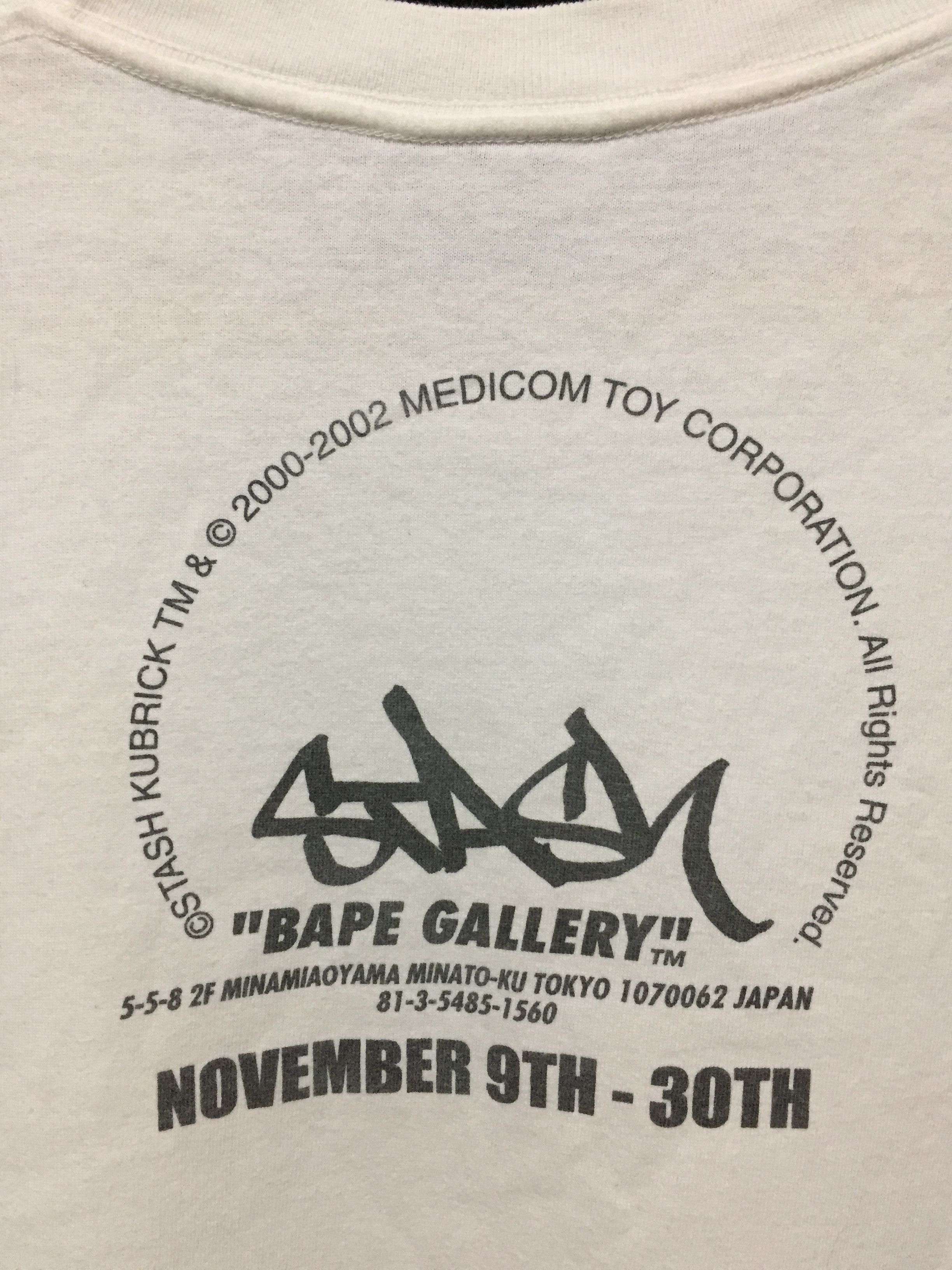 Bape × Medicom Toy × Recon 2002 BAPE X STASH x Medicom Toy tee limited Size US M / EU 48-50 / 2 - 7 Thumbnail