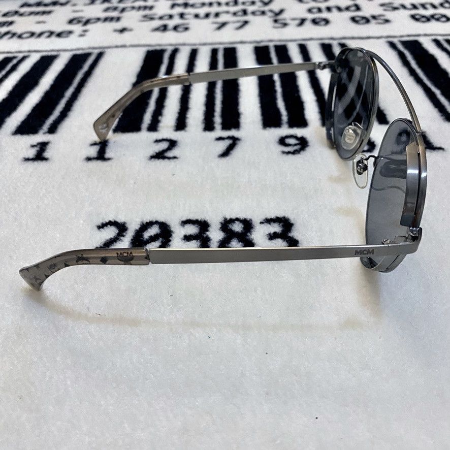MCM MCM Round Silver Mirror Lens Sunglasses Size ONE SIZE - 3 Thumbnail