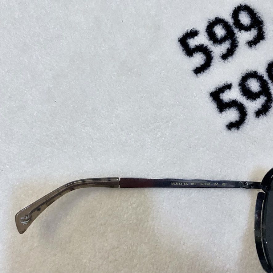 MCM MCM Round Silver Mirror Lens Sunglasses Size ONE SIZE - 4 Thumbnail