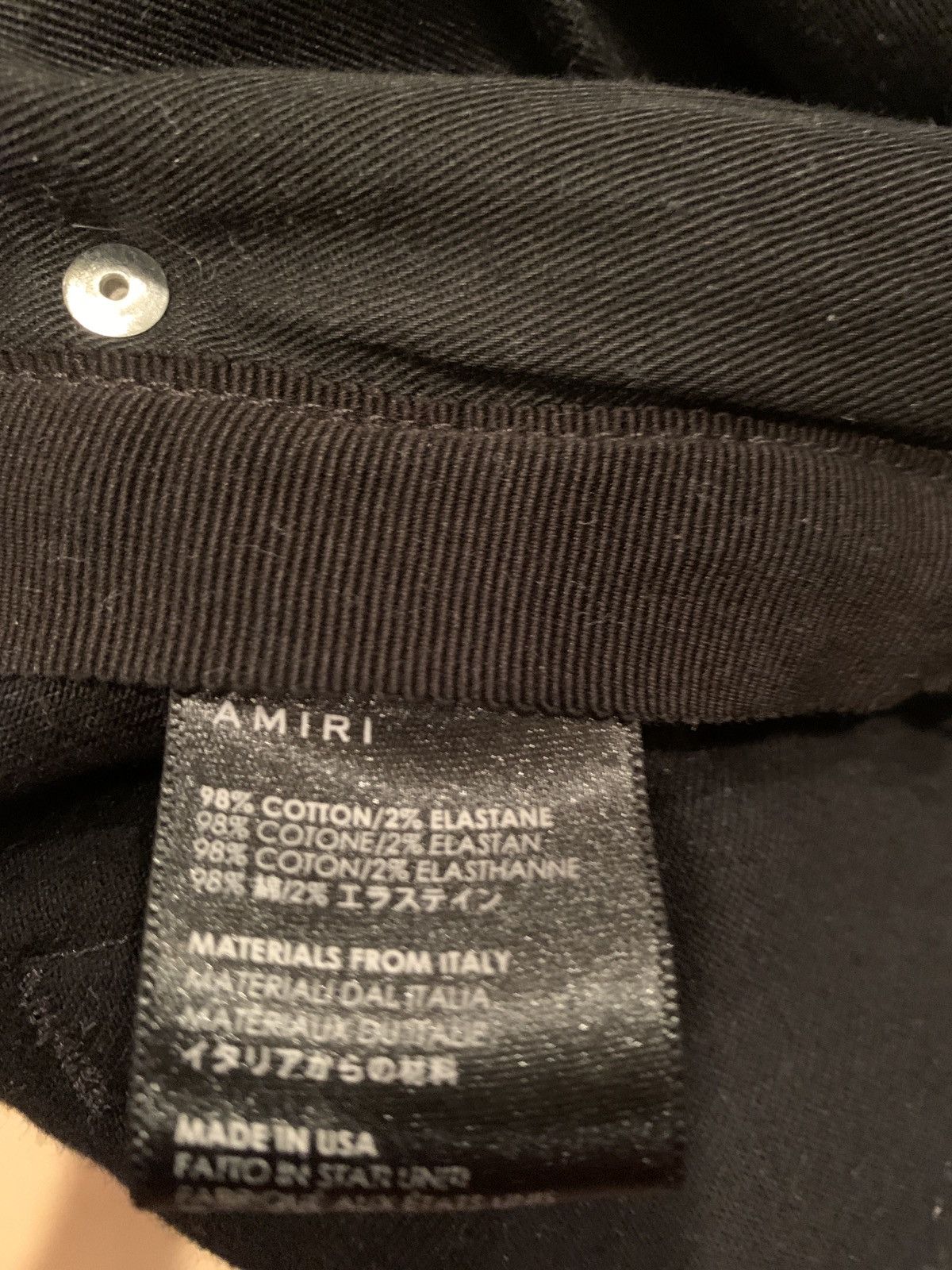 Amiri Amiri ripped black jeans Size US 36 / EU 52 - 7 Thumbnail
