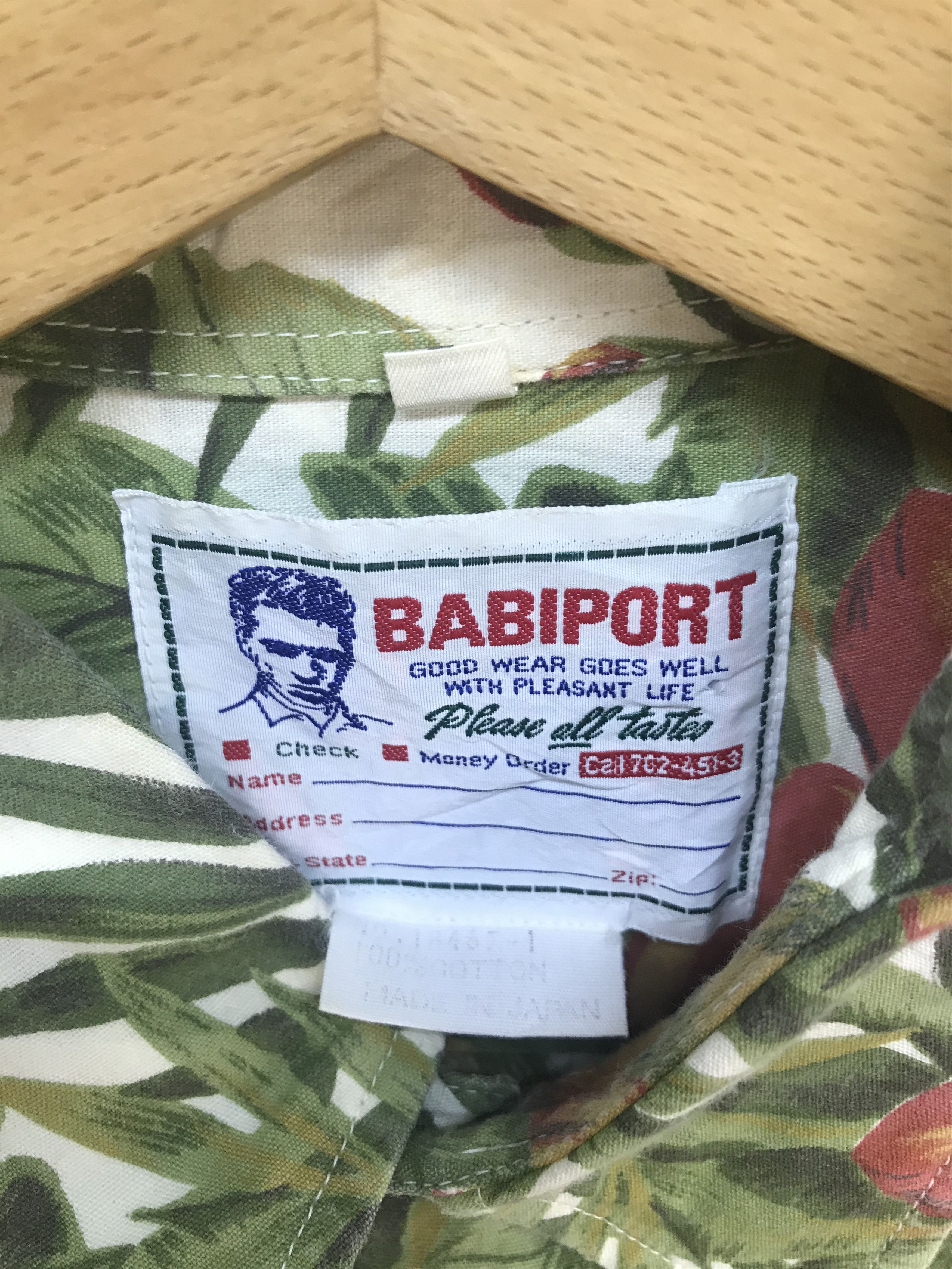 Japanese Brand Japanese Hawaiian Babiport Made In Japan Aloha Shirt Size US M / EU 48-50 / 2 - 6 Thumbnail