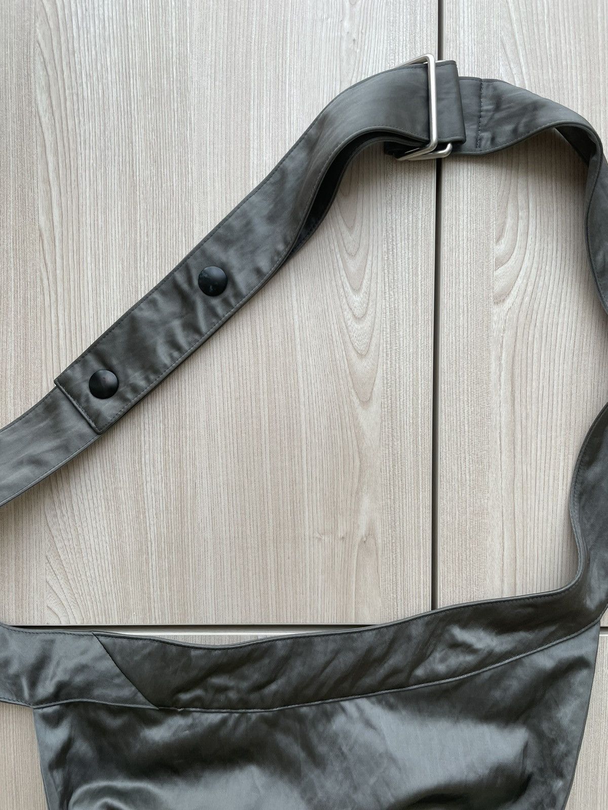 Kiko Kostadinov FW19 Doris "Sadako" Hair-Trimmed Messenger Bag Size ONE SIZE - 2 Thumbnail