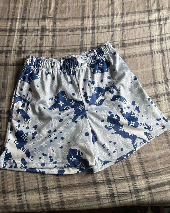 Bravest Studios Bravest Studios Cotton Candy Blue Camo LV Shorts, L, Grailed