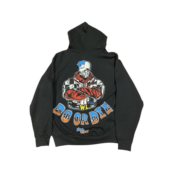 Warren Lotas Warren Lotas x Matty Boy DO OR DIE HOODIE BLACK Grailed