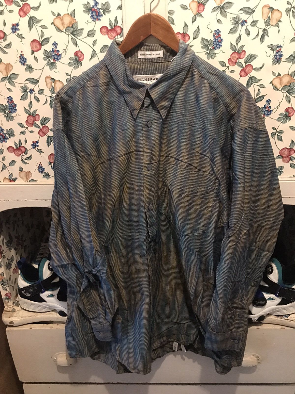 Jhane Barnes × Vintage Vintage 90s Jhane Barnes Button Up Shirt 
