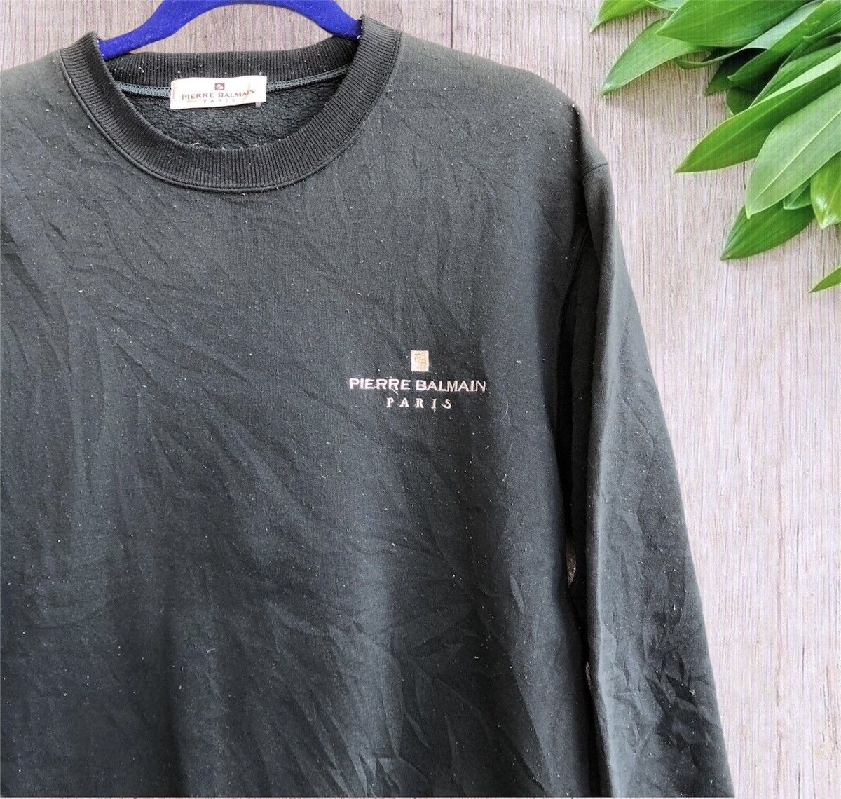 Pierre Balmain Vintage Pierre Balmain Sweatshirt Size US L / EU 52-54 / 3 - 3 Thumbnail