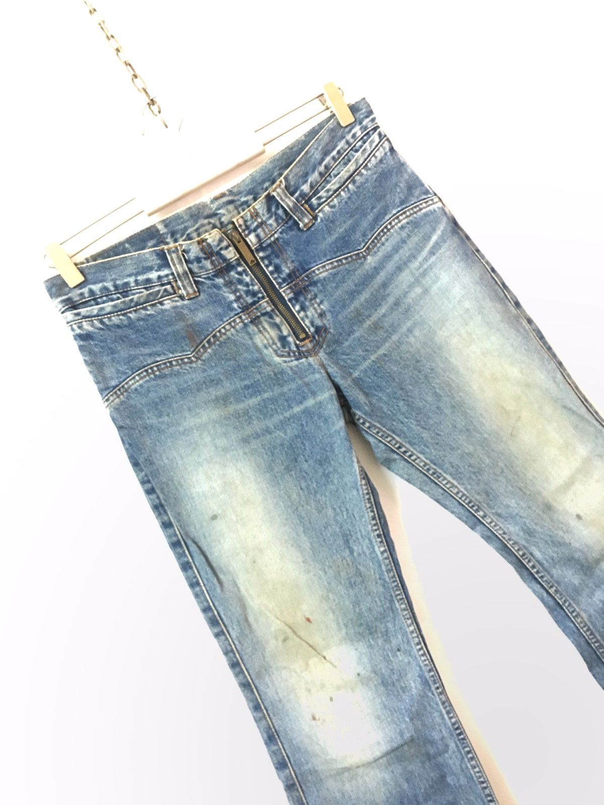 Hysteric Glamour Kinky Hysteric glamour blue jeans shabby Size US 29 - 1 Thumbnail