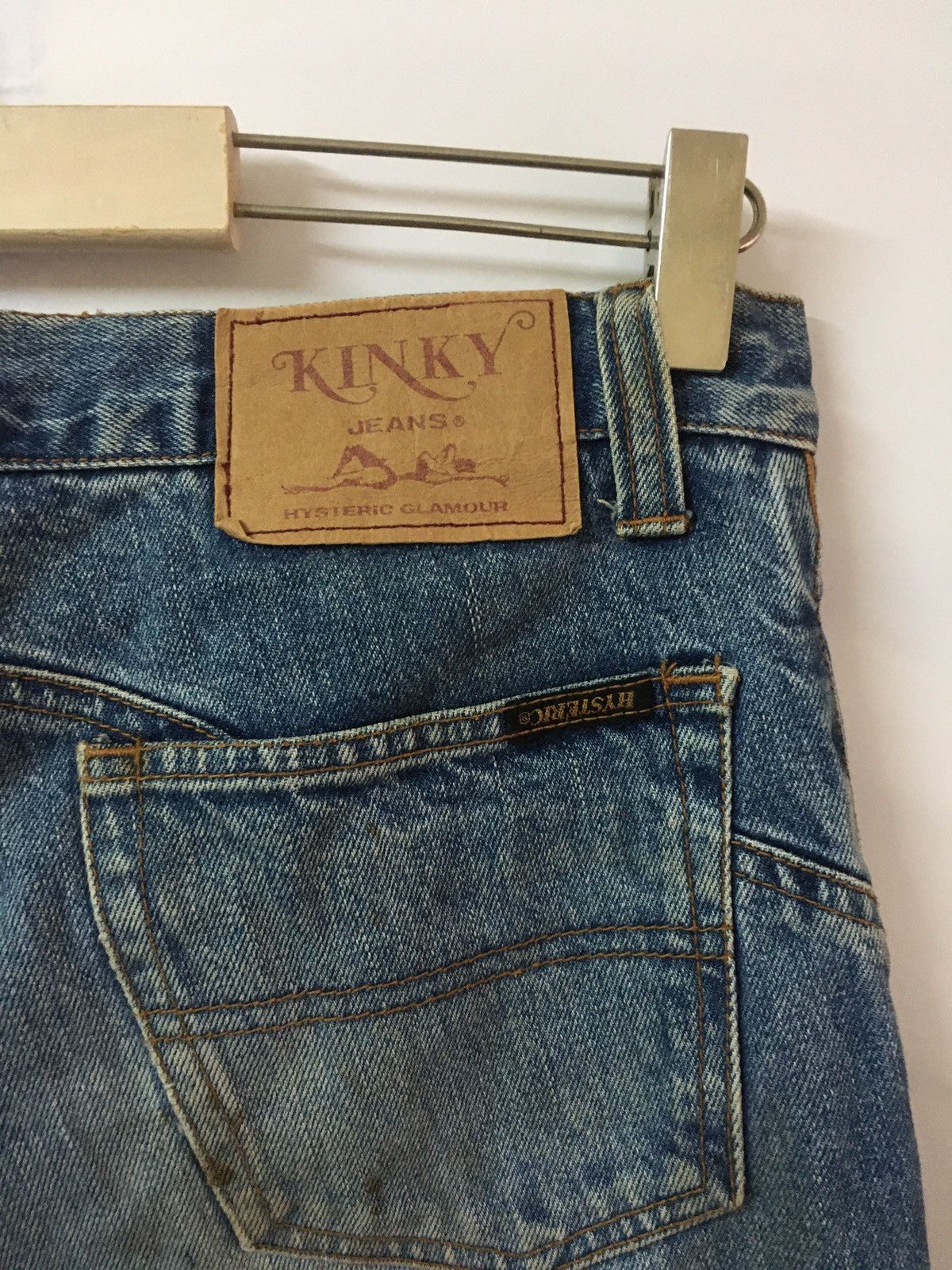Hysteric Glamour Kinky Hysteric glamour blue jeans shabby Size US 29 - 7 Thumbnail