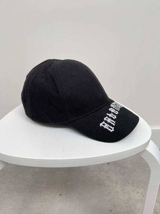最終値下げ】BALENCIAGA tattoo logoCAP-