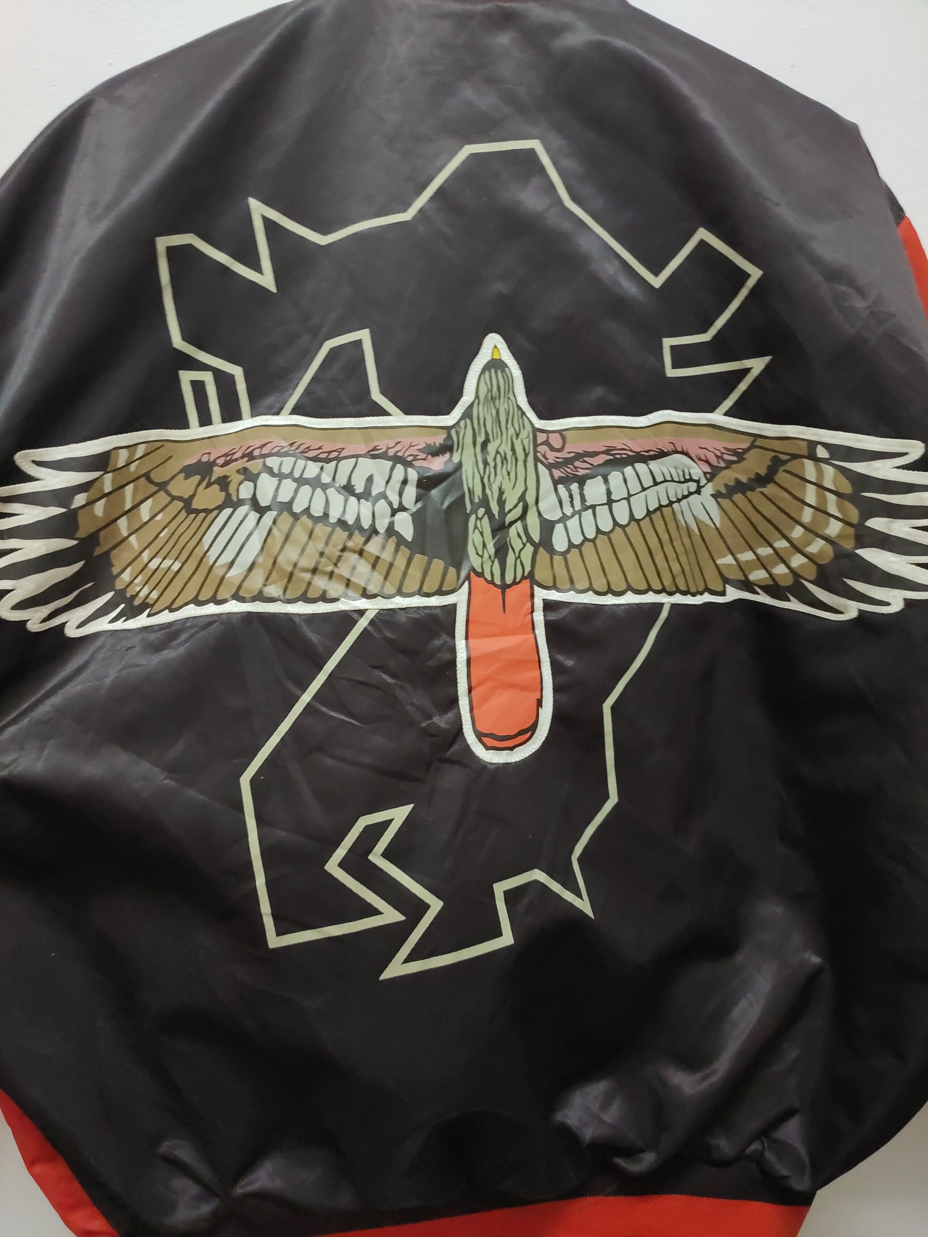 Asics Rawlings daiei hawks varsity jacket snap button vintage Size US XL / EU 56 / 4 - 12 Thumbnail