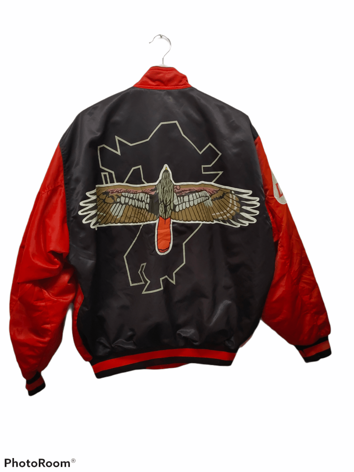 Asics Rawlings daiei hawks varsity jacket snap button vintage Size US XL / EU 56 / 4 - 8 Thumbnail