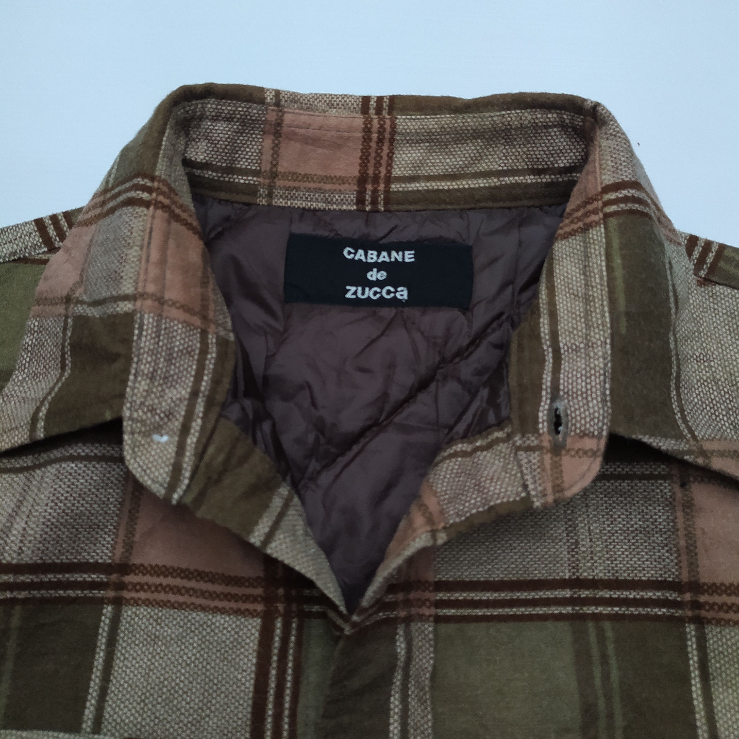CABANE de ZUCCa Cabane de zucca plaid button shirt Size US S / EU 44-46 / 1 - 5 Thumbnail