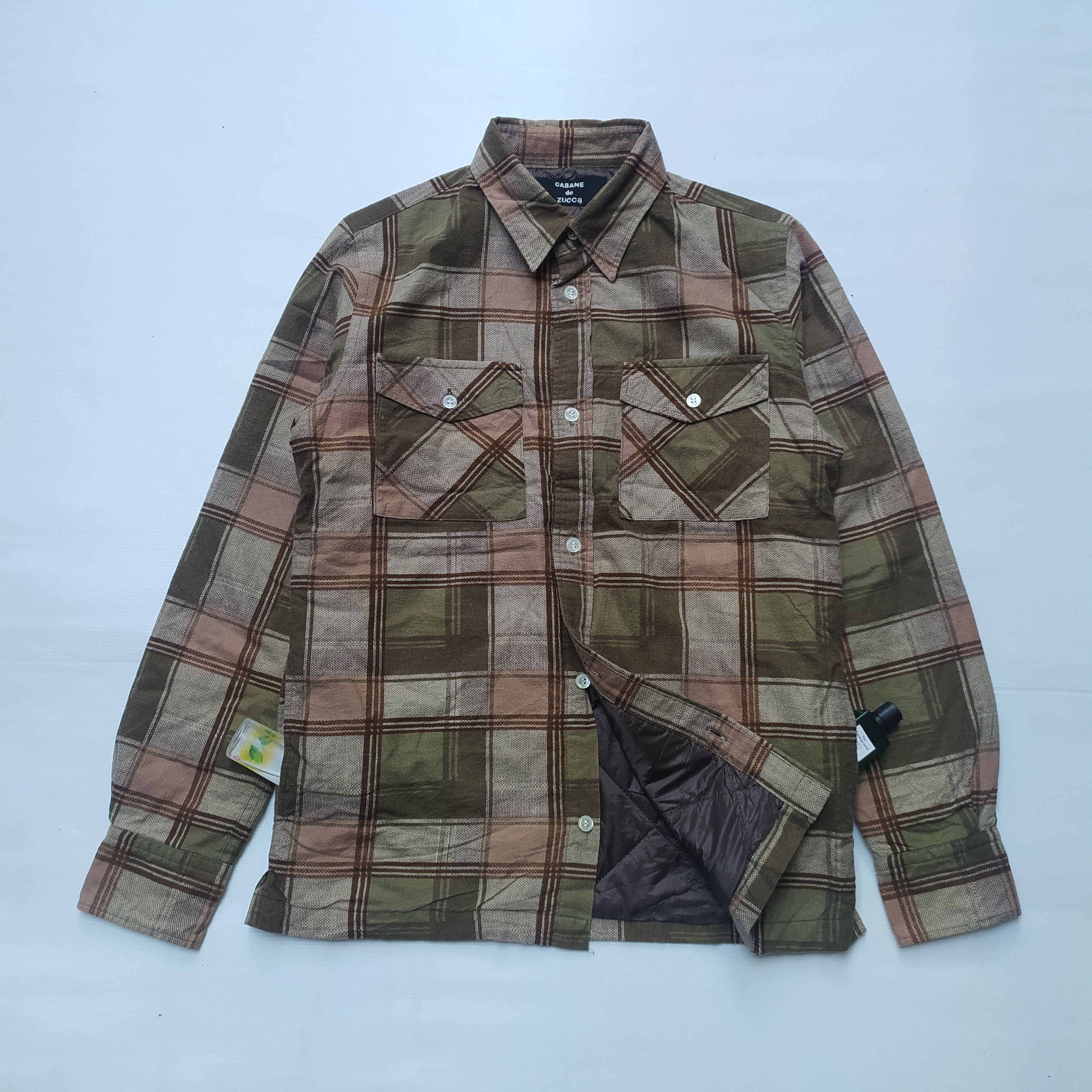 CABANE de ZUCCa Cabane de zucca plaid button shirt Size US S / EU 44-46 / 1 - 1 Thumbnail