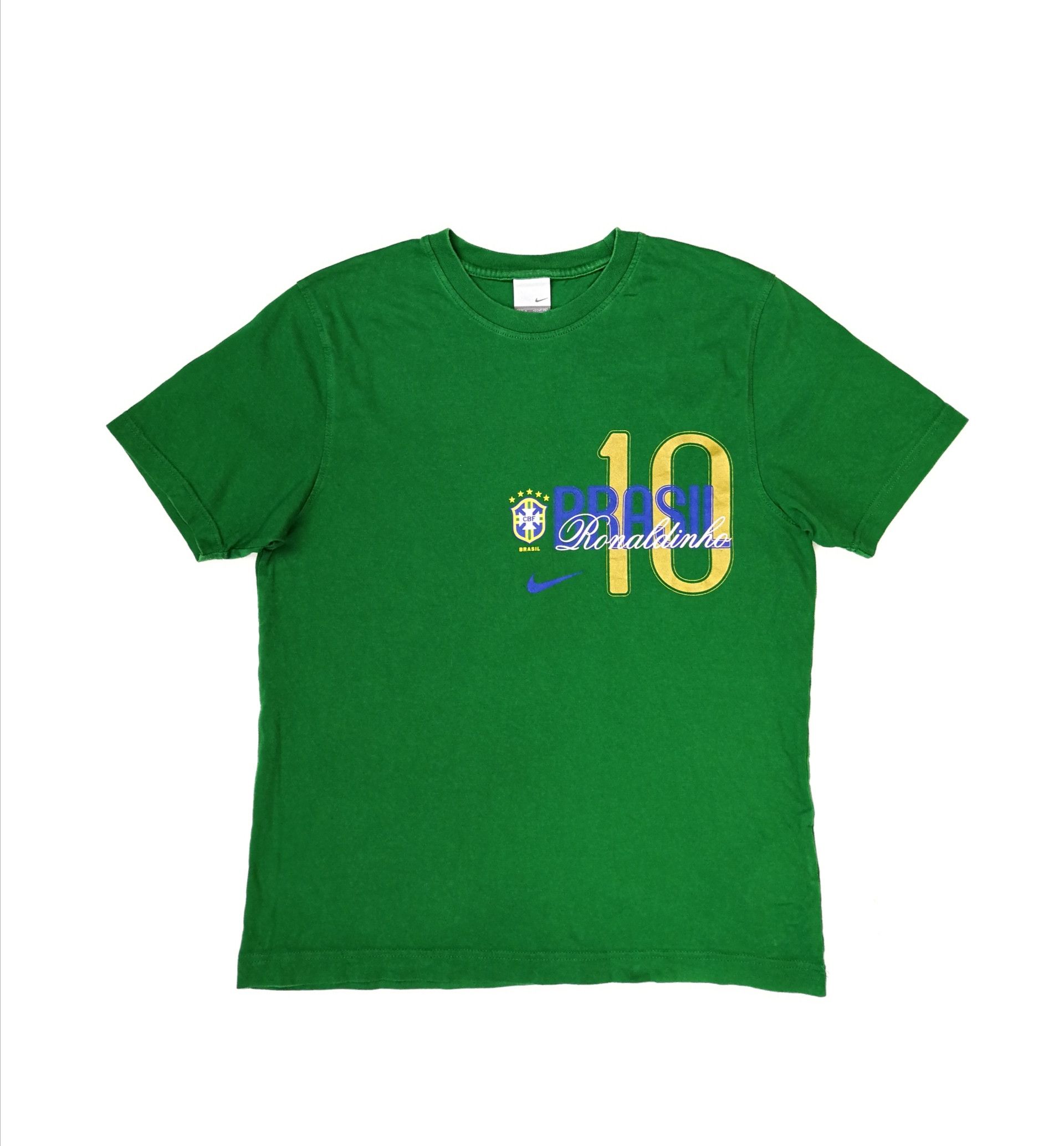NIKE Ronaldinho 10R Alegria BRAZIL black jersey shirt trikot