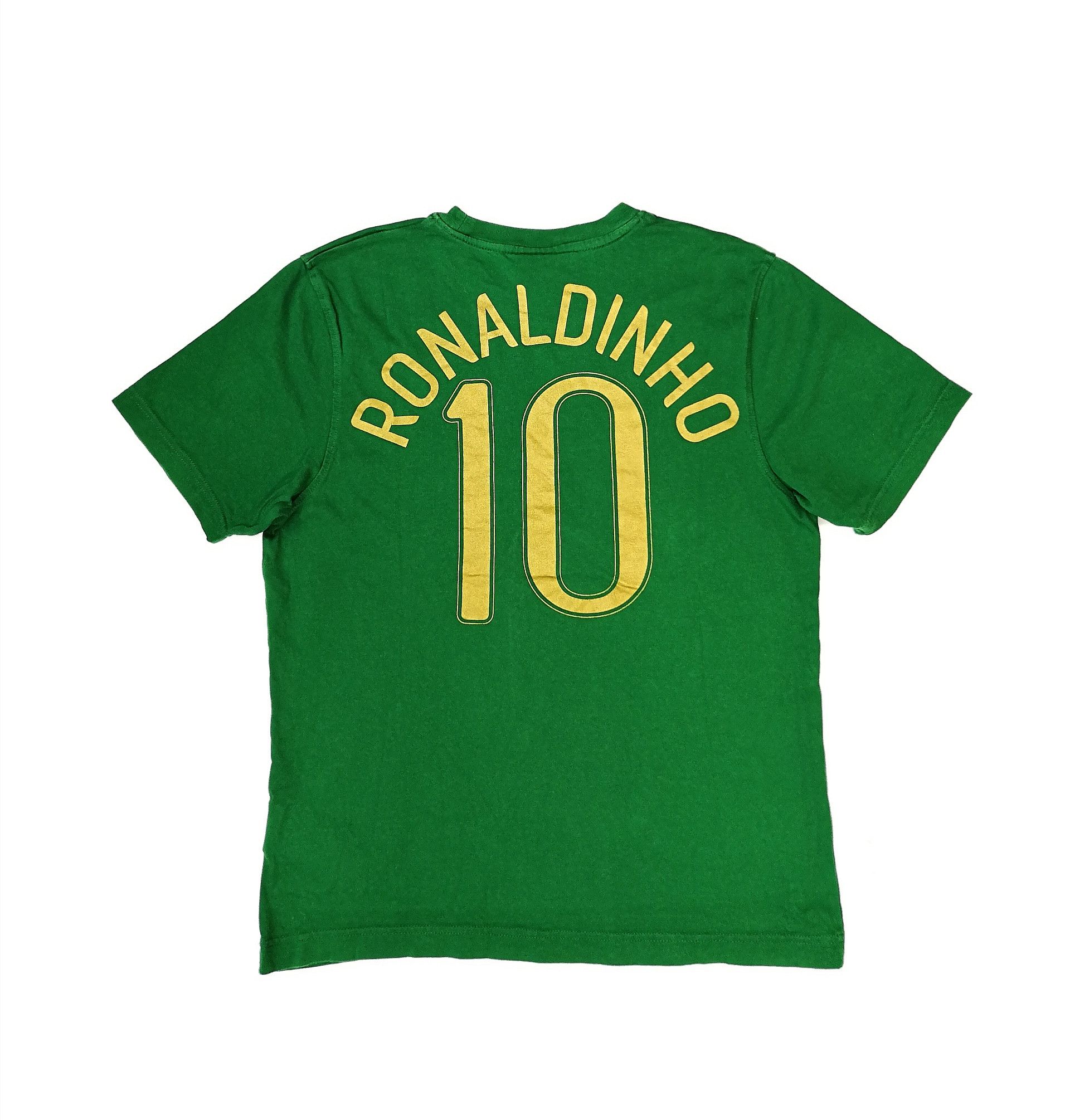 Nike × Soccer Jersey × Vintage Vintage Nike T-Shirt Brazil