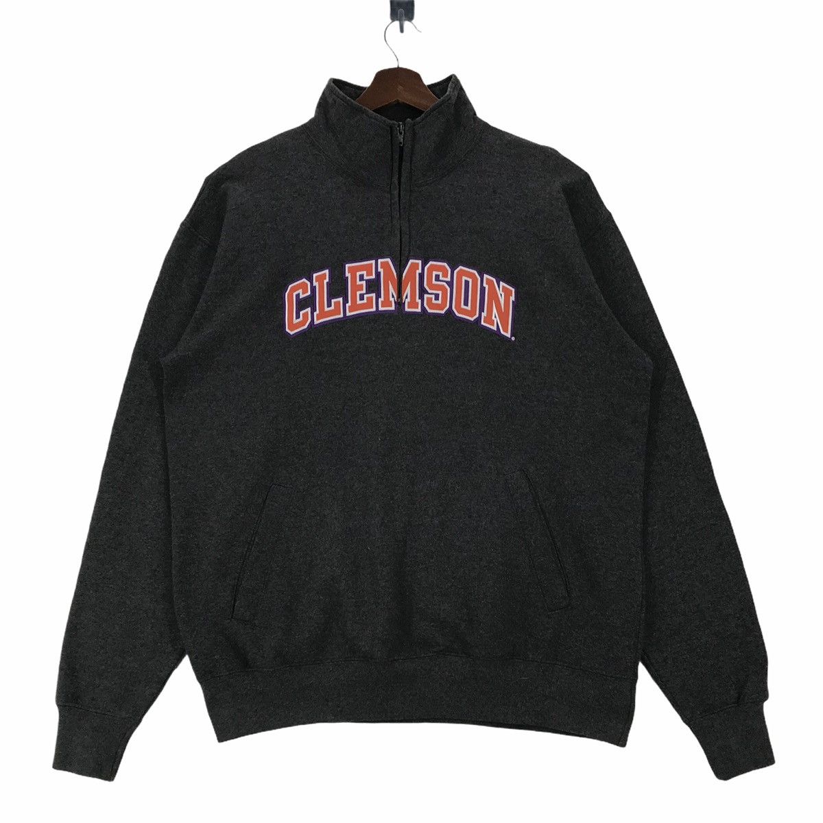 Vintage Vintage Clemson Tigers Football Sweatshirt Champion. Size US L / EU 52-54 / 3 - 1 Thumbnail