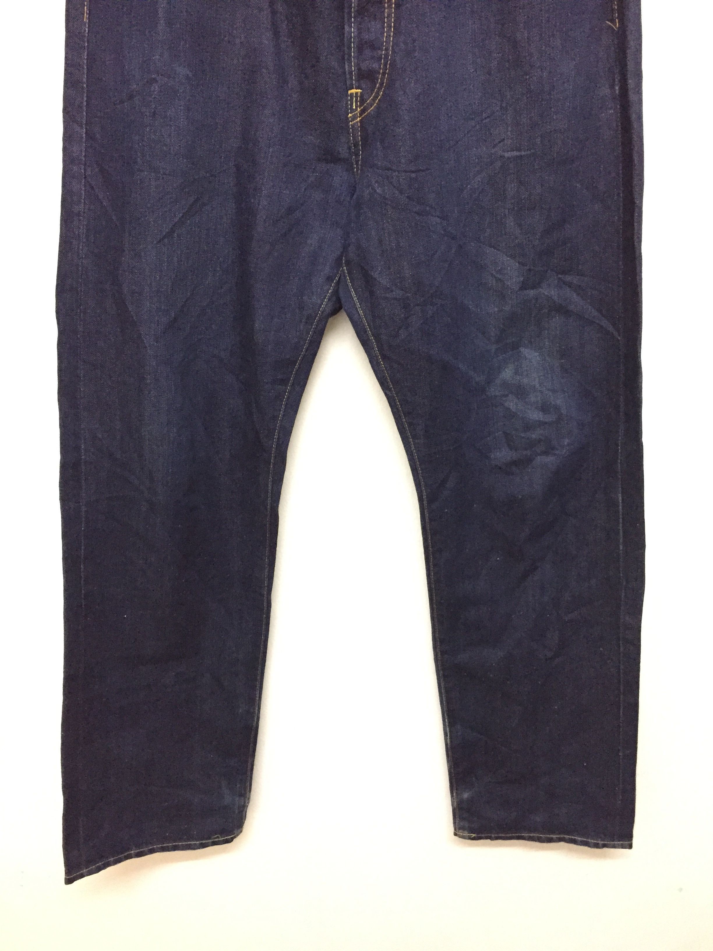 Futura Vtg FUTURA indigo Logo denim Size US 31 - 7 Thumbnail