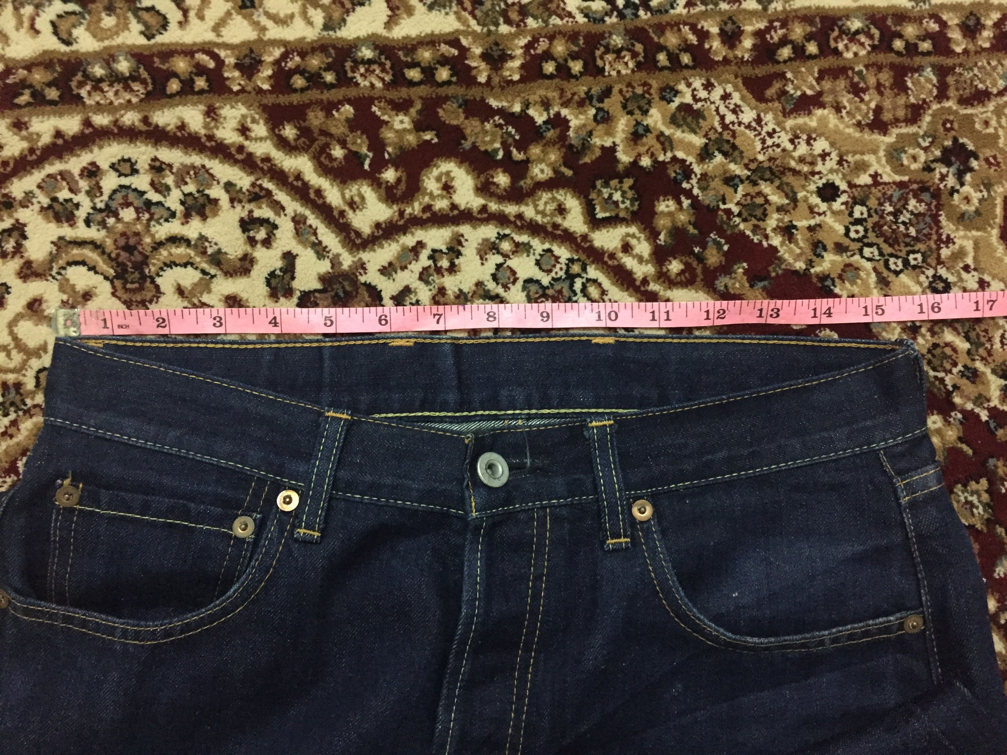 Futura Vtg FUTURA indigo Logo denim Size US 31 - 10 Thumbnail