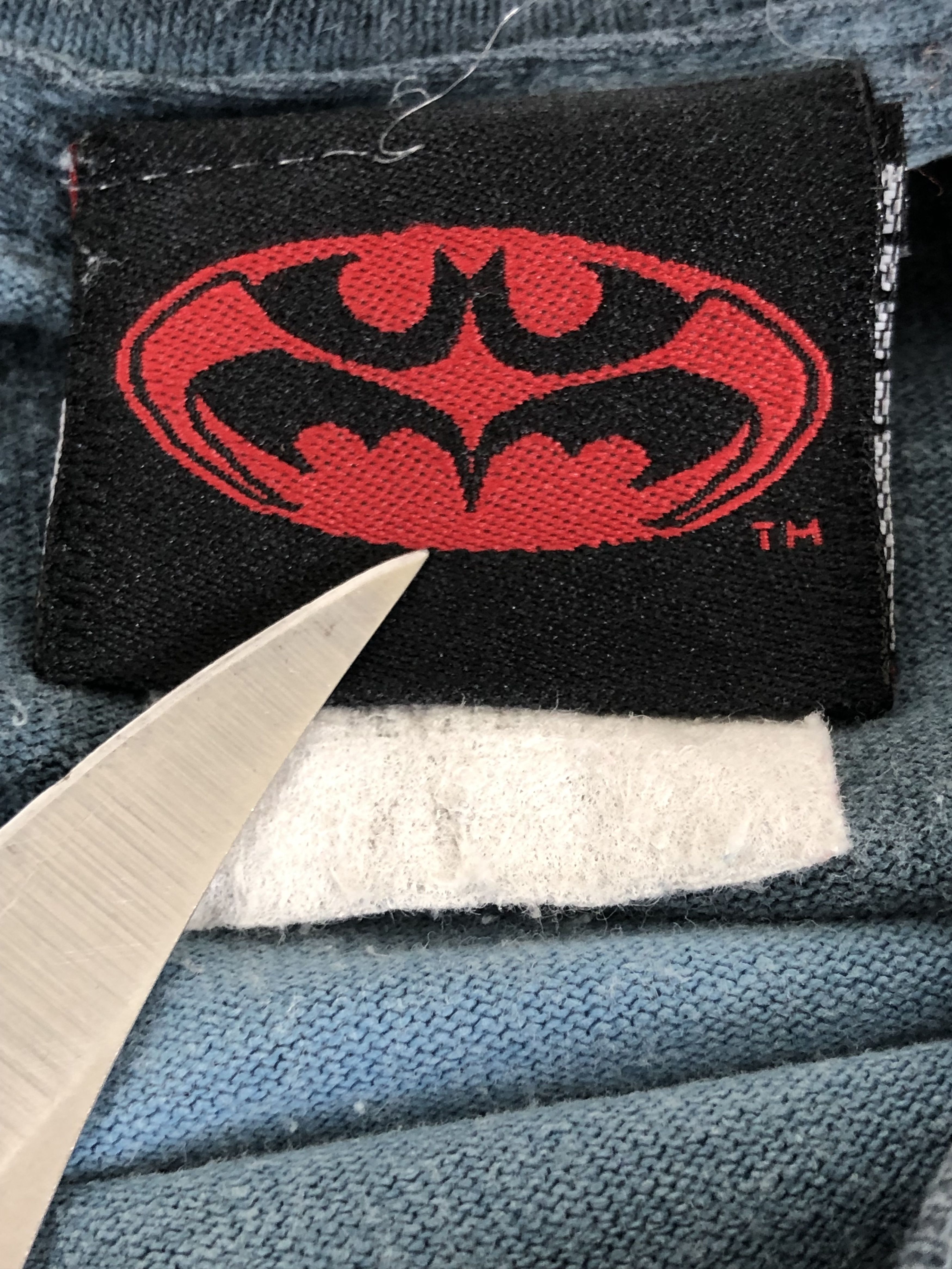 DC Comics Vintage 1997 Batman tie dye (Spider-man X-men Silver Surfer Size US M / EU 48-50 / 2 - 13 Thumbnail