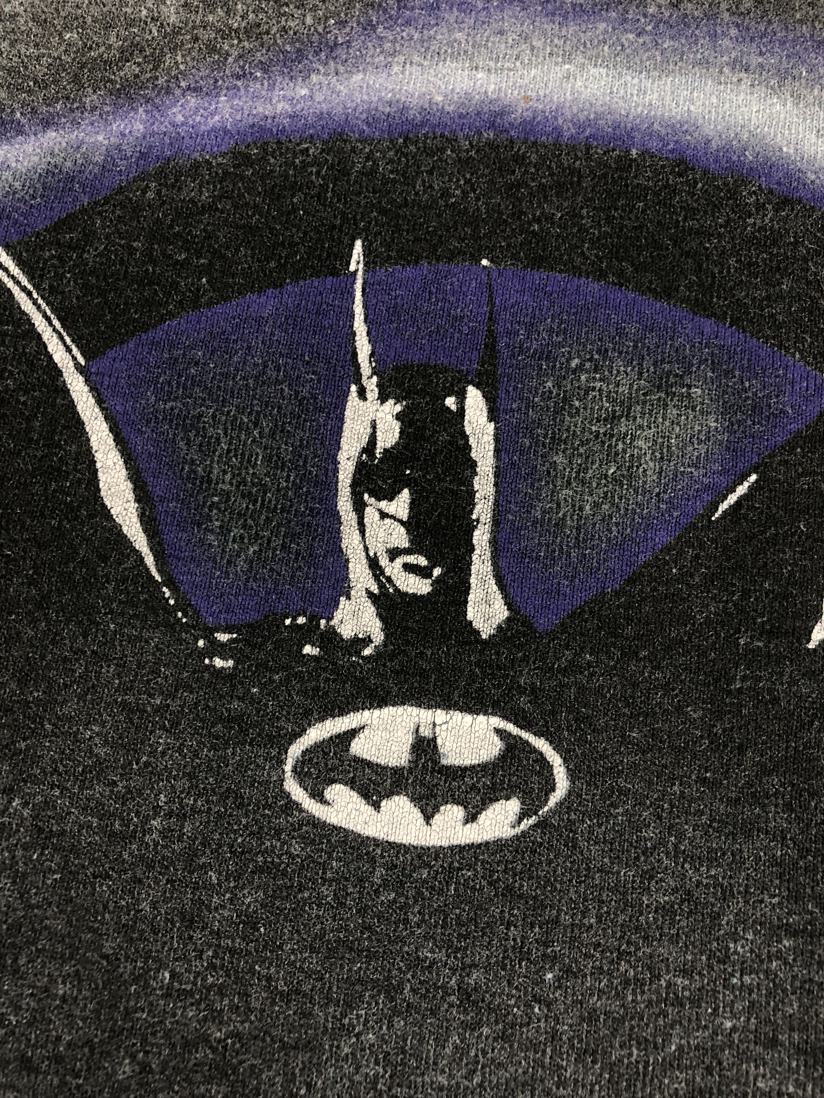 DC Comics Vintage 1997 Batman tie dye (Spider-man X-men Silver Surfer Size US M / EU 48-50 / 2 - 6 Thumbnail