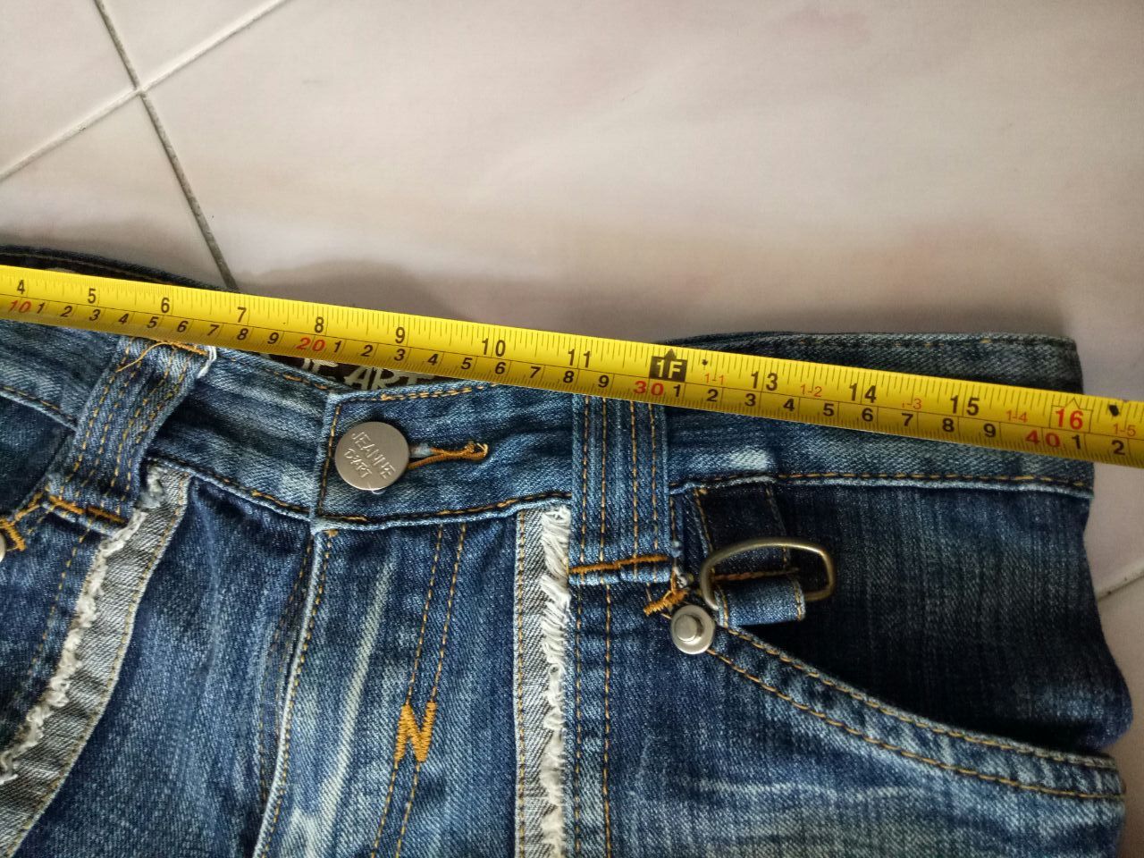 Japanese Brand JEANS DE ART denim jean bushpants Multipocket Size 32 Size US 32 / EU 48 - 11 Thumbnail