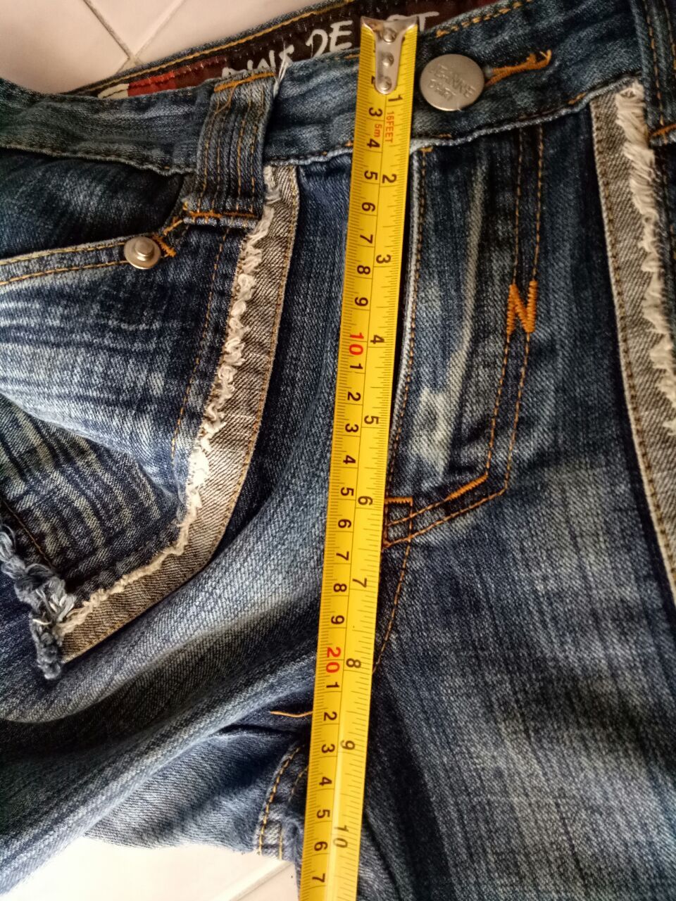 Japanese Brand JEANS DE ART denim jean bushpants Multipocket Size 32 Size US 32 / EU 48 - 12 Thumbnail