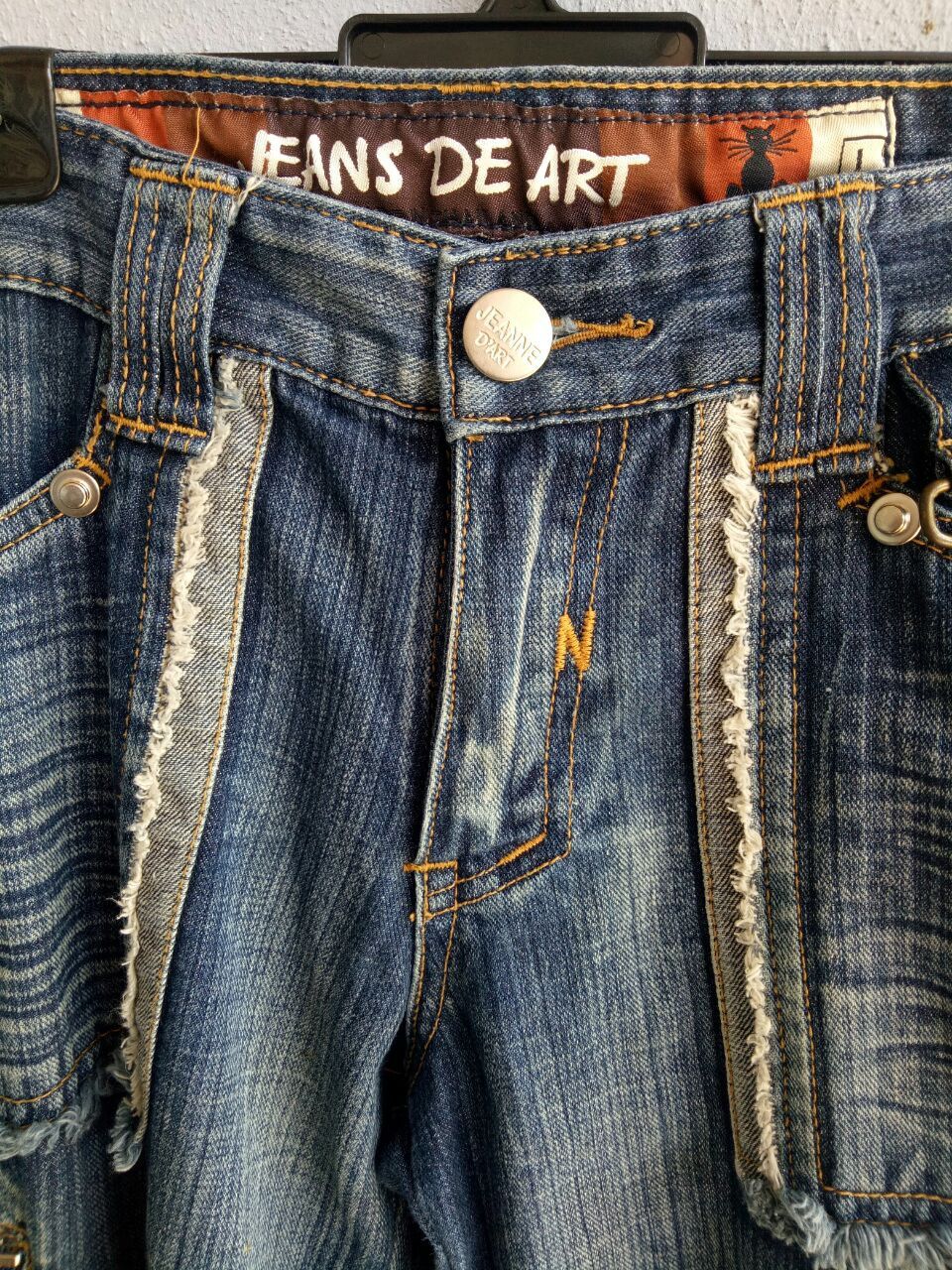 Japanese Brand JEANS DE ART denim jean bushpants Multipocket Size 32 Size US 32 / EU 48 - 8 Thumbnail