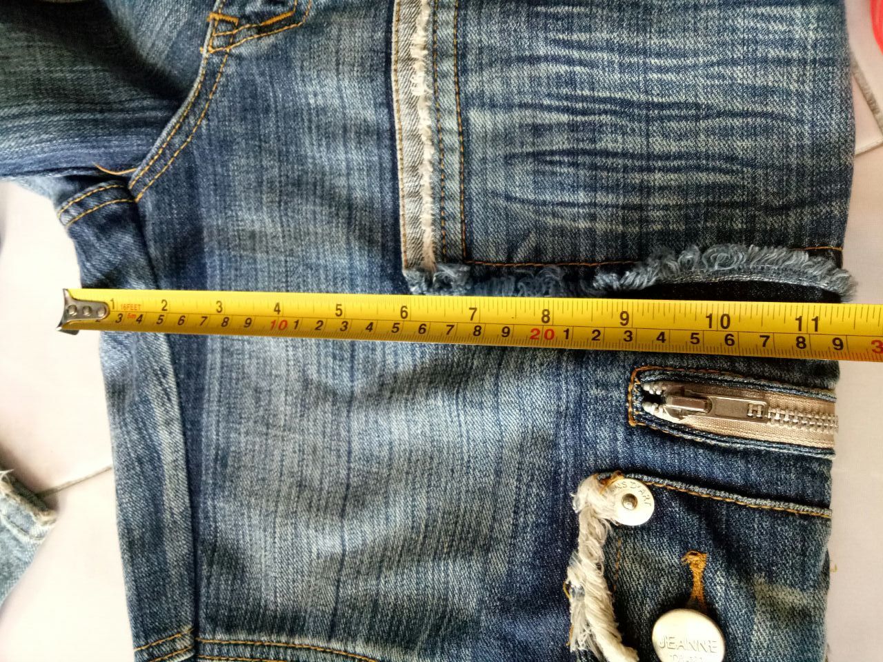 Japanese Brand JEANS DE ART denim jean bushpants Multipocket Size 32 Size US 32 / EU 48 - 13 Thumbnail