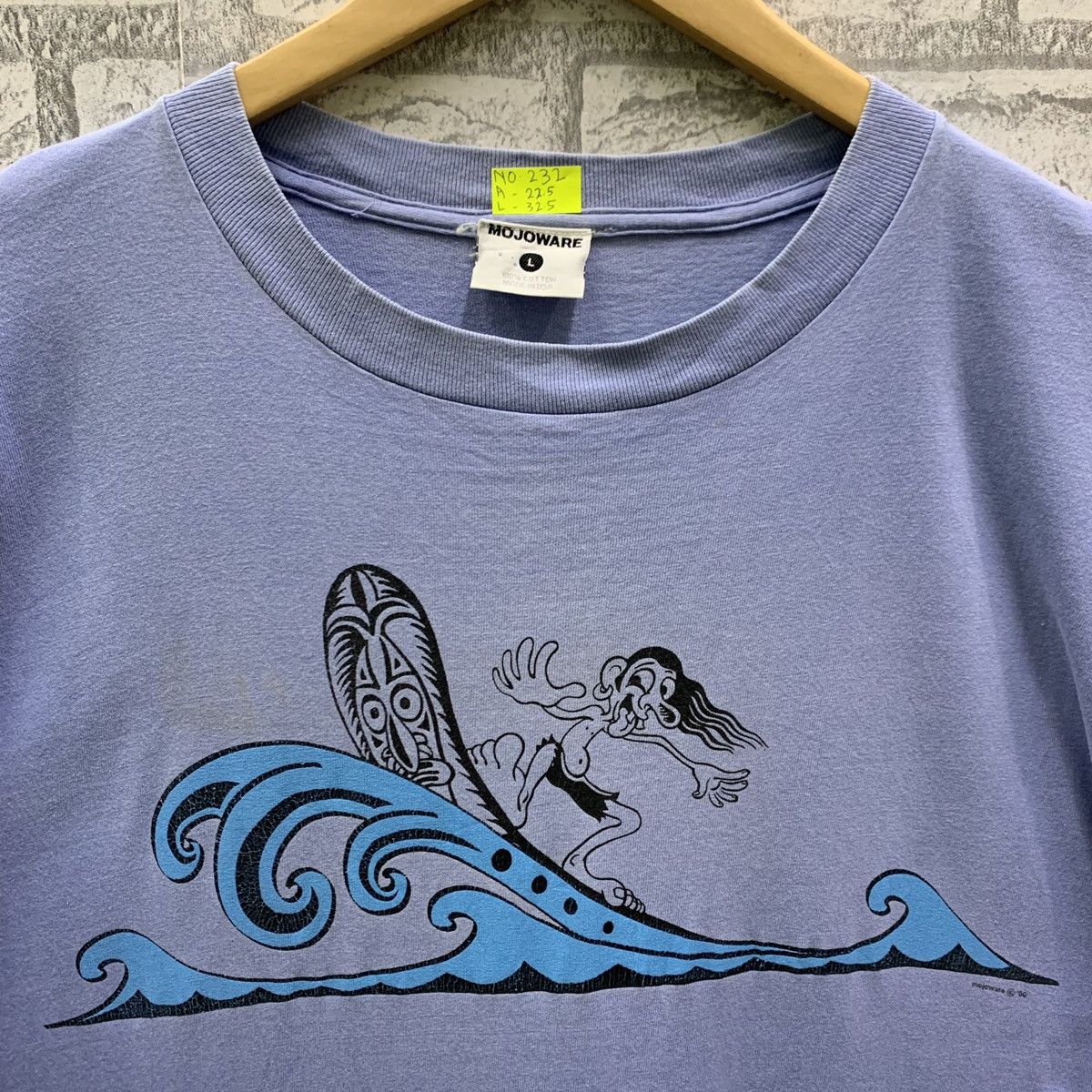 Vintage Vintage Mojoware Surfing Surf Style T-shirts Size US L / EU 52-54 / 3 - 4 Thumbnail