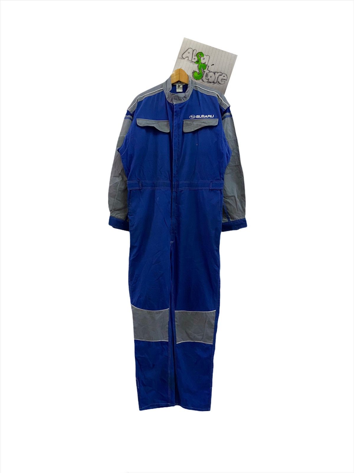 Japanese Brand × Sports Specialties SUBARU RALLY COVERALL WORKER SHIRT Size US 40 / EU 56 - 2 Thumbnail