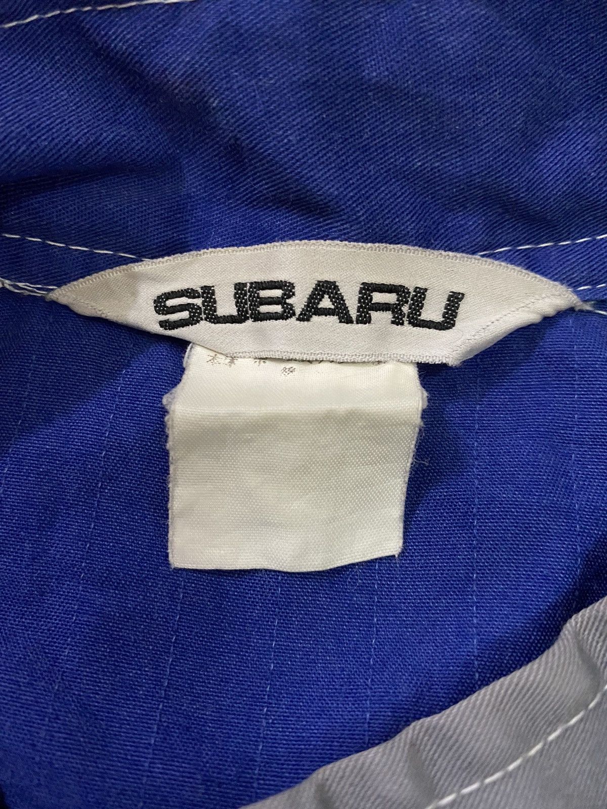 Japanese Brand × Sports Specialties SUBARU RALLY COVERALL WORKER SHIRT Size US 40 / EU 56 - 16 Thumbnail