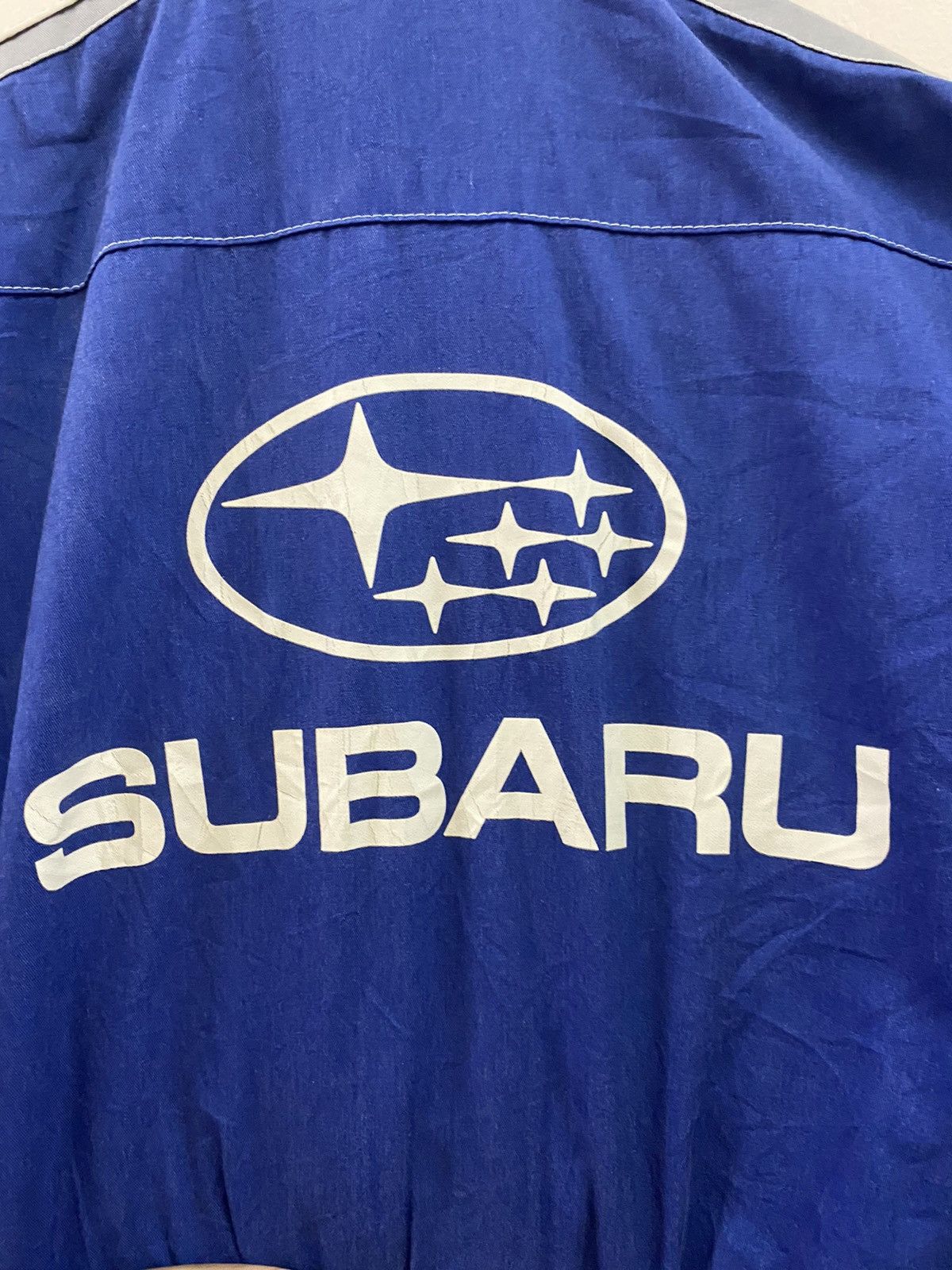 Japanese Brand × Sports Specialties SUBARU RALLY COVERALL WORKER SHIRT Size US 40 / EU 56 - 10 Thumbnail