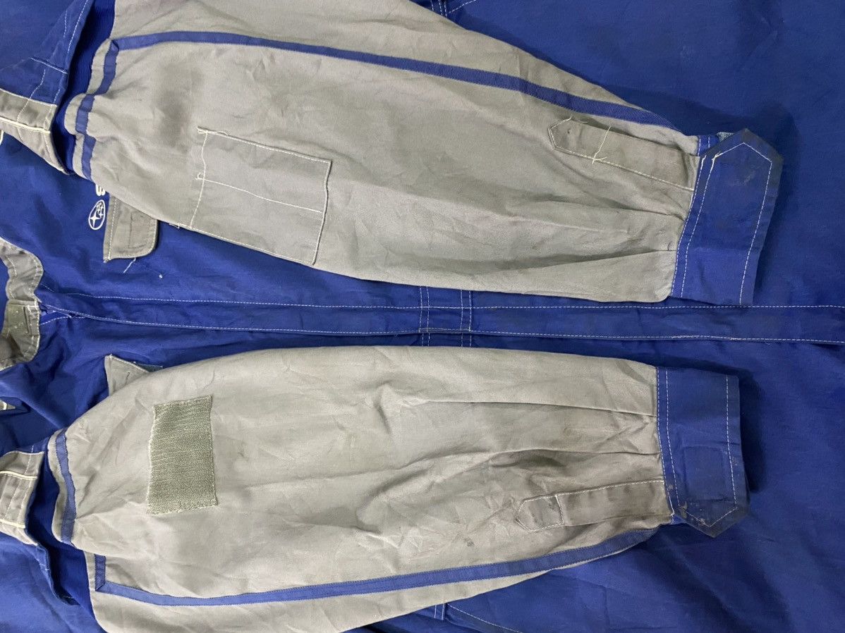 Japanese Brand × Sports Specialties SUBARU RALLY COVERALL WORKER SHIRT Size US 40 / EU 56 - 15 Thumbnail