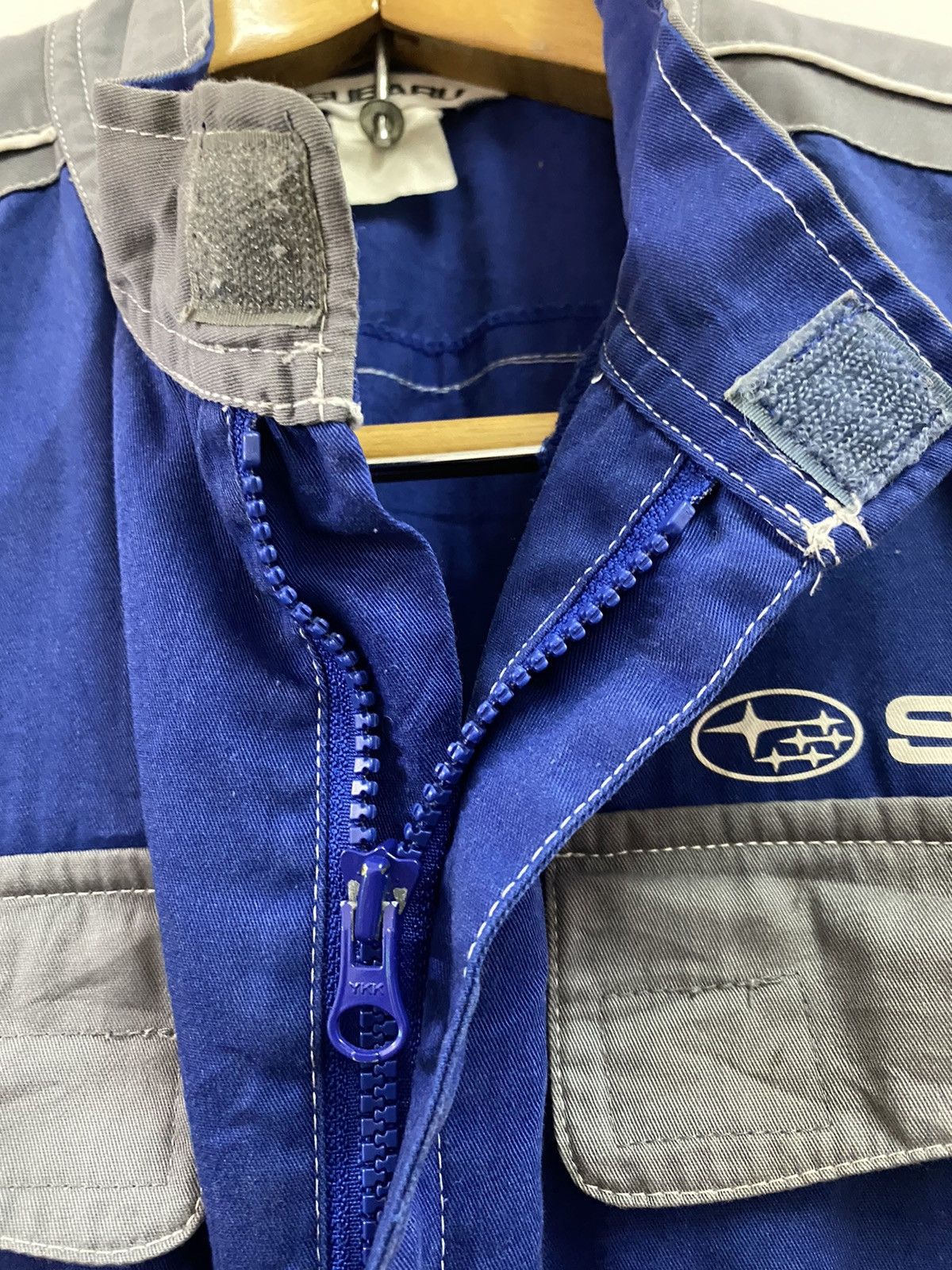 Japanese Brand × Sports Specialties SUBARU RALLY COVERALL WORKER SHIRT Size US 40 / EU 56 - 11 Thumbnail