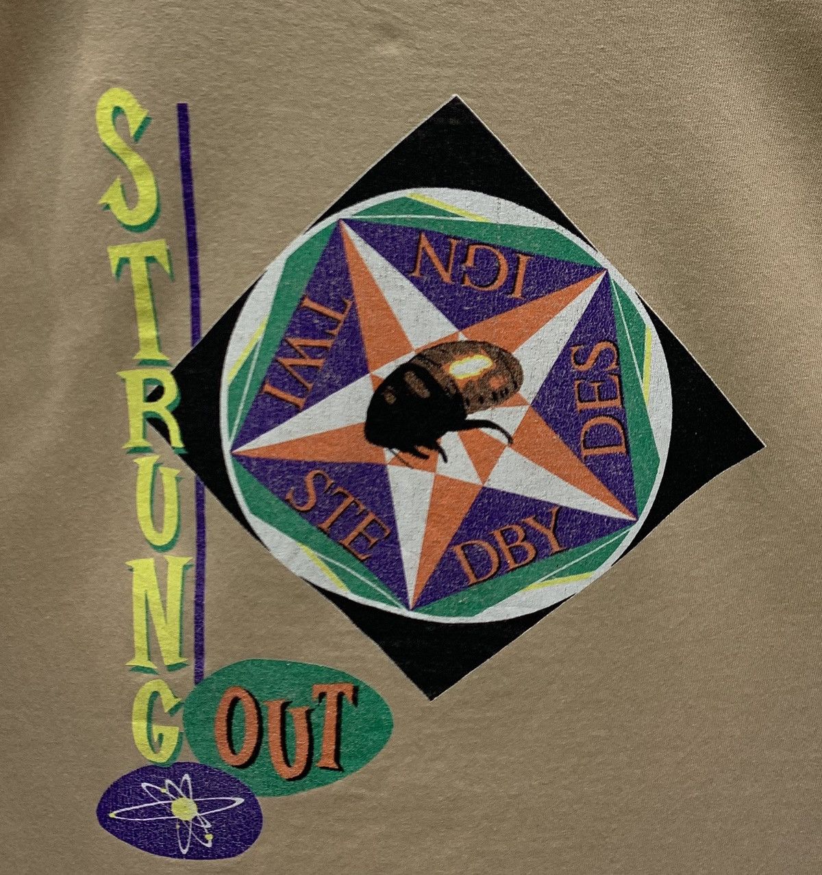 Vintage Strung Out Twisted By Design Punk Rock Band T-shirts