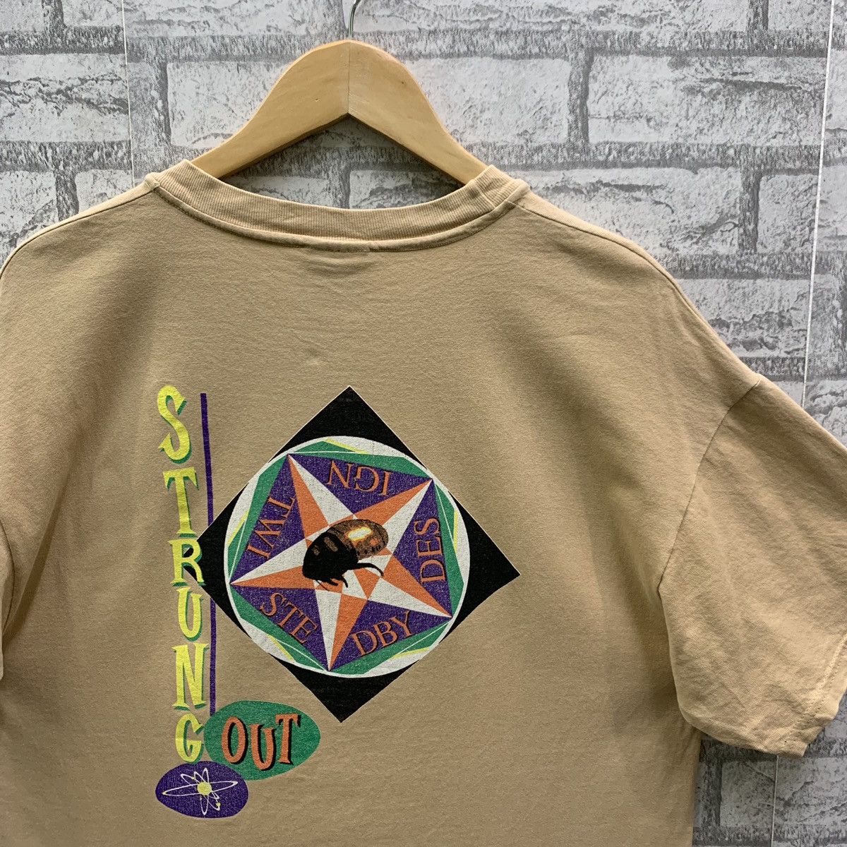 STRUNG OUT Twisted by Design Tシャツ XL Vintage Strung Out Album Twisted by Design American Punk