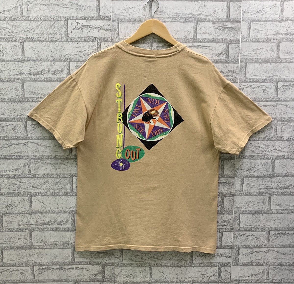 Vintage Strung Out Twisted By Design Punk Rock Band T-shirts