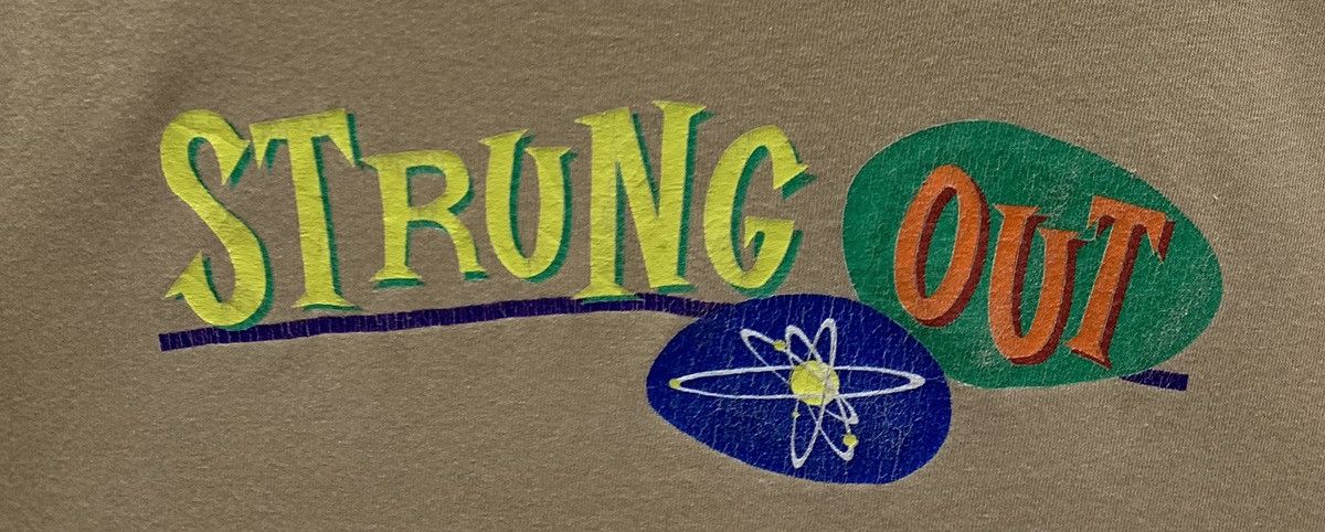 Vintage Strung Out Twisted By Design Punk Rock Band T-shirts