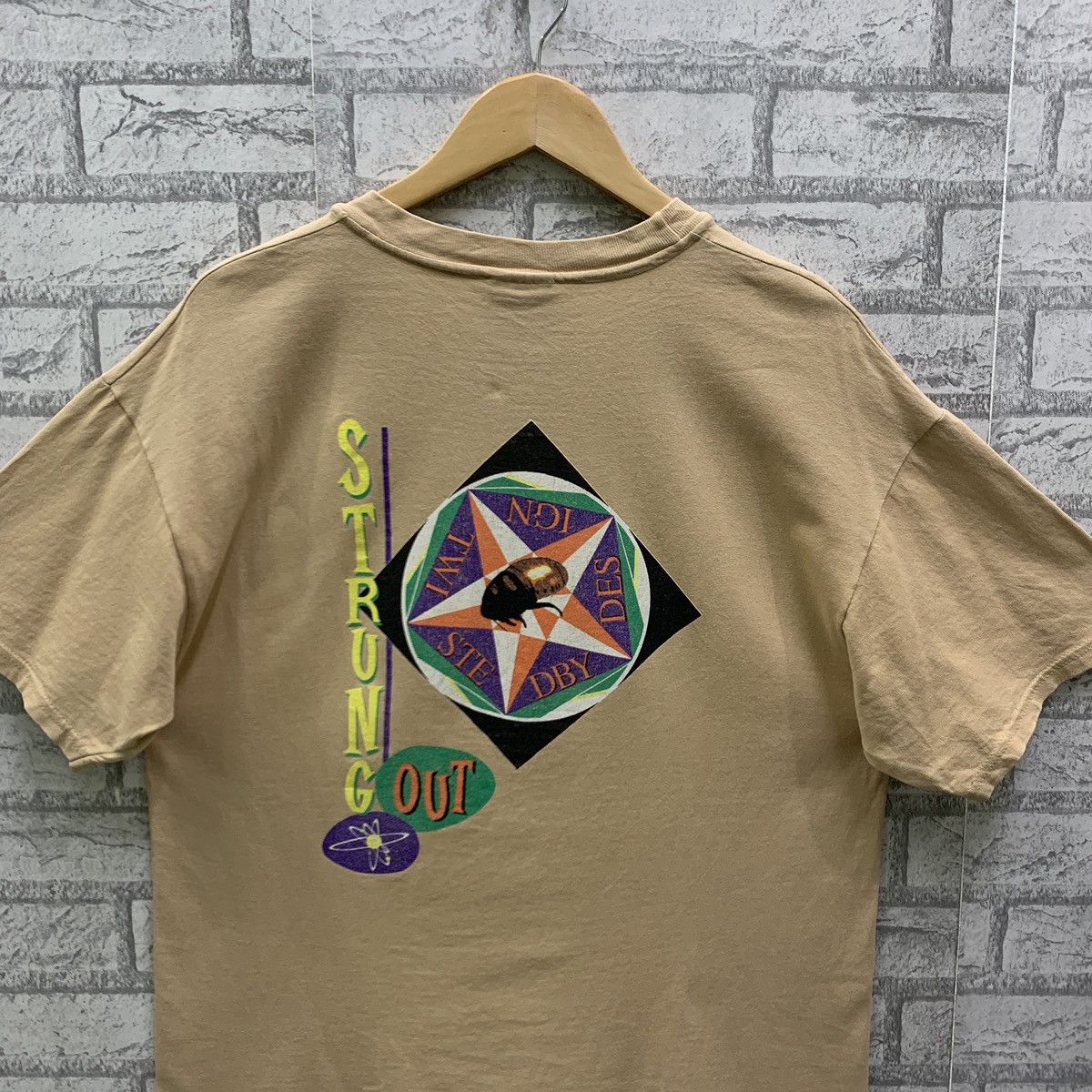 Vintage Strung Out Twisted By Design Punk Rock Band T-shirts