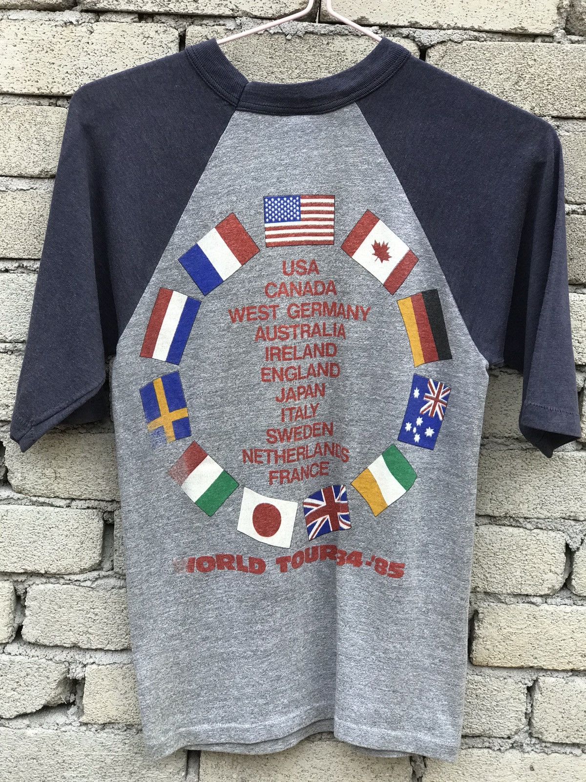 Band Tees Bruce Springteen World Tour 84/85 Size US S / EU 44-46 / 1 - 5 Thumbnail
