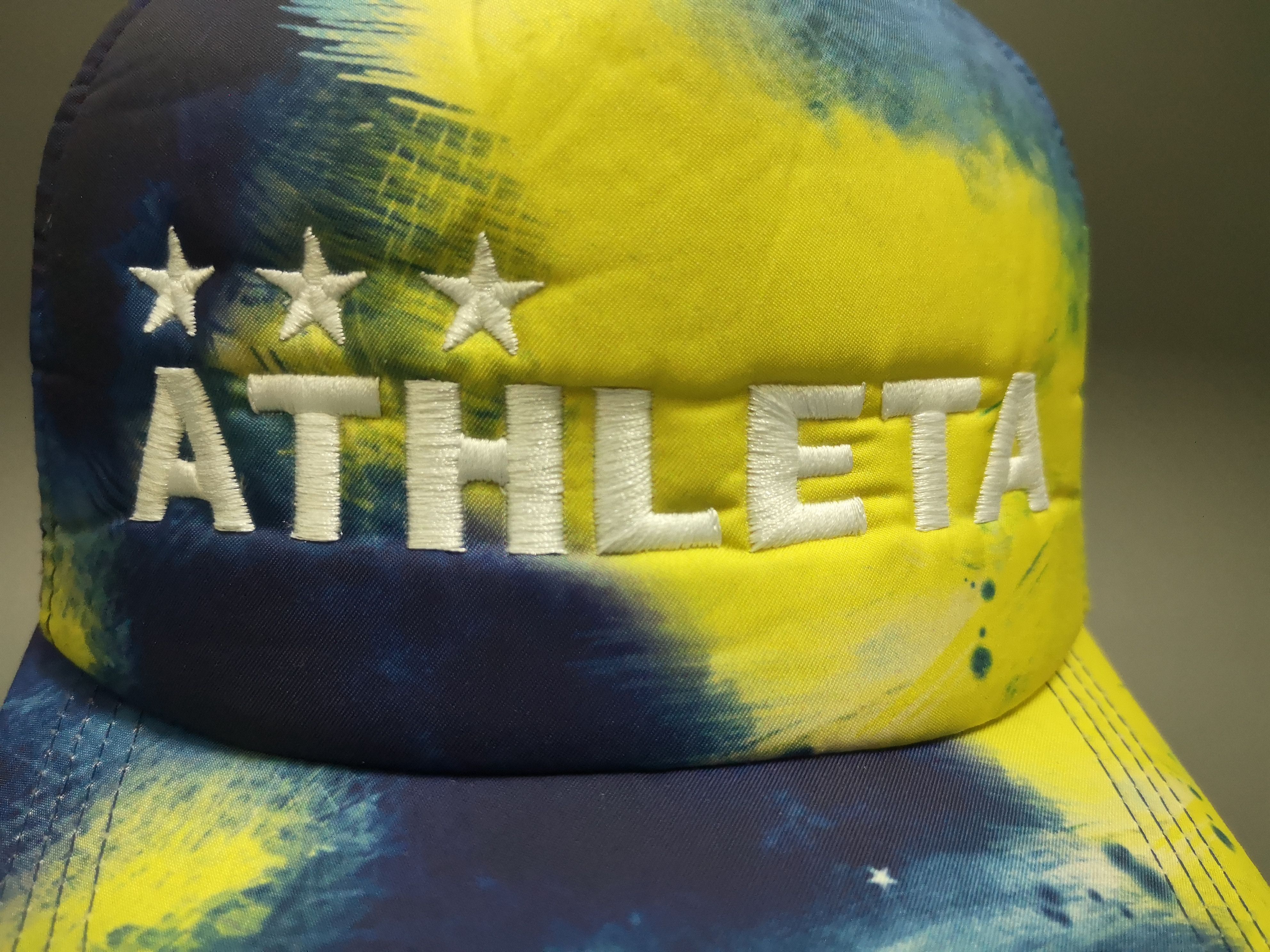 Japanese Brand VINTAGE ATHLETA TRUCKER SNAPBACK Size ONE SIZE - 13 Thumbnail