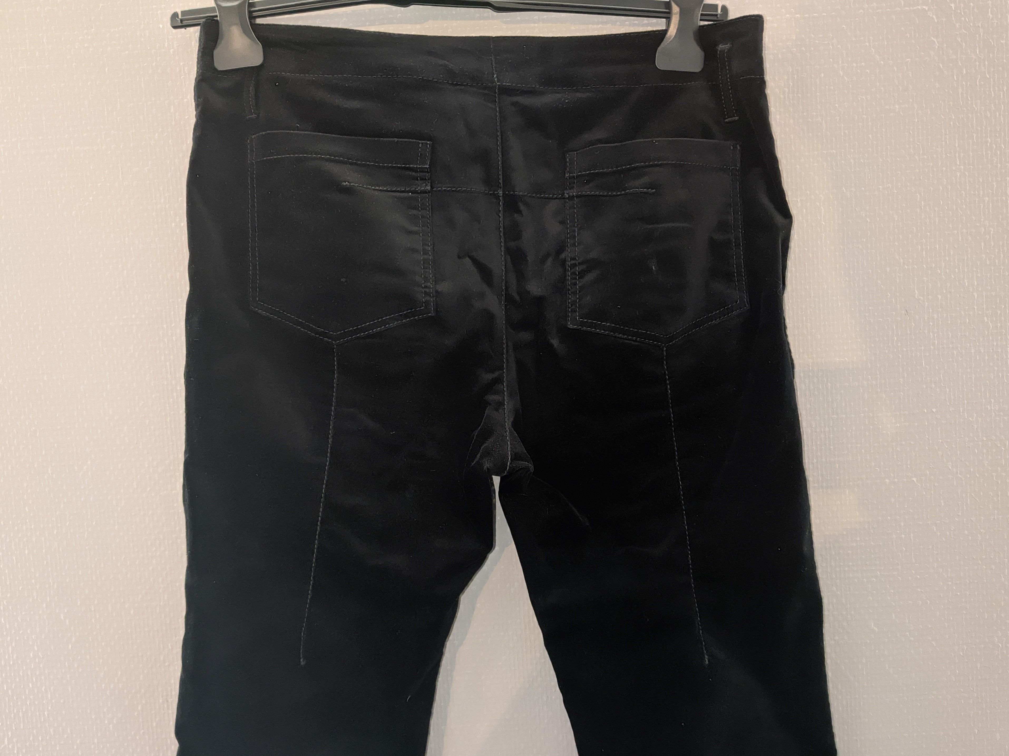 Haider Ackermann Haider Ackermann Black Velvet Goya Trousers Size US 32 / EU 48 - 3 Thumbnail